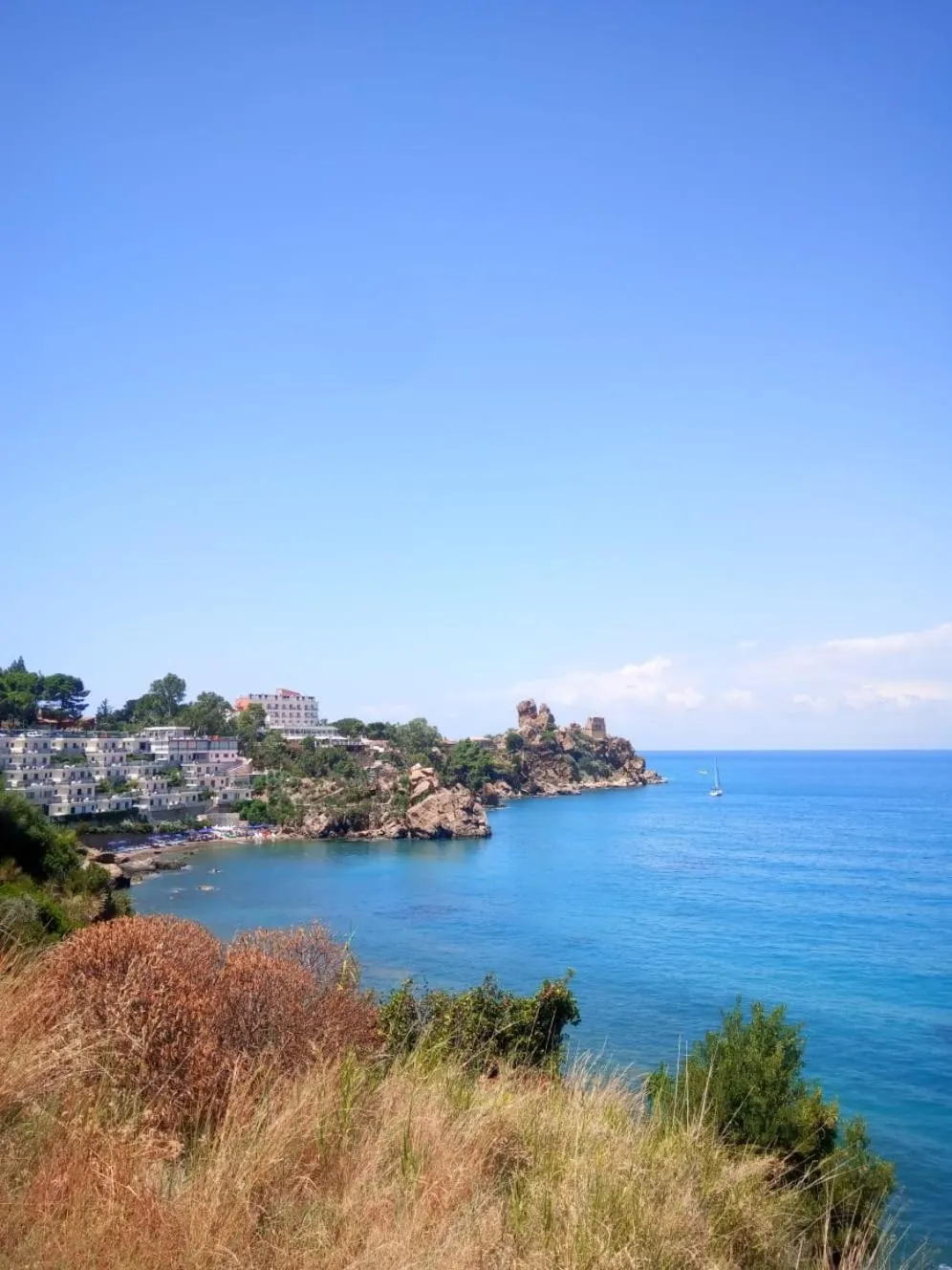 Sea view in Stanza in Villa con giardino vista mare