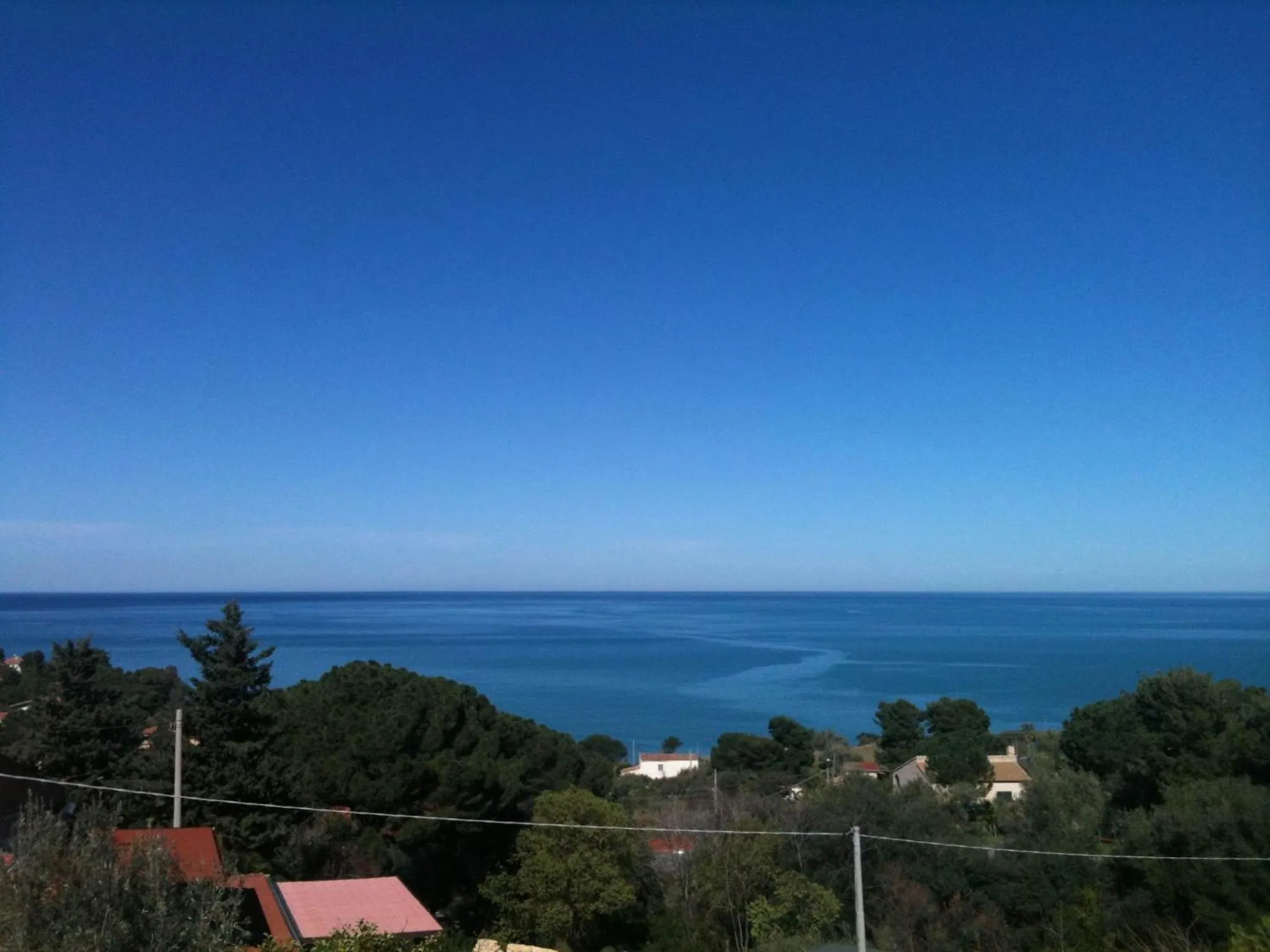 Sea view in Stanza in Villa con giardino vista mare
