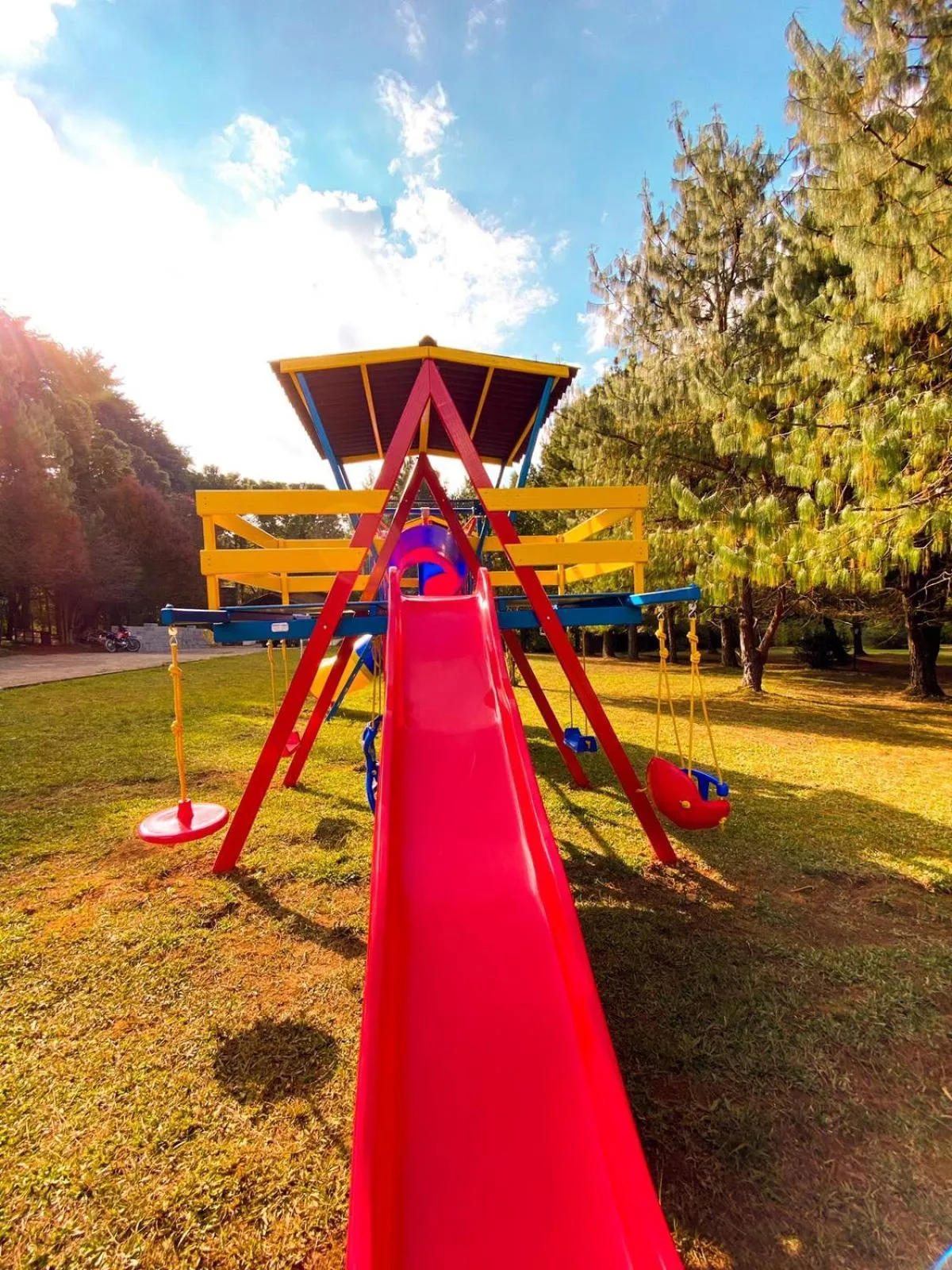 Children play ground in Pousada O Cantinho da Raposa