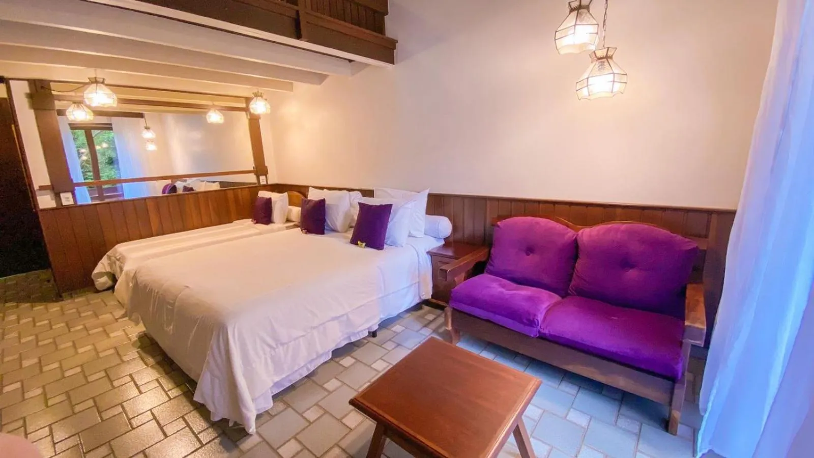 View (from property/room), Bed in Pousada O Cantinho da Raposa