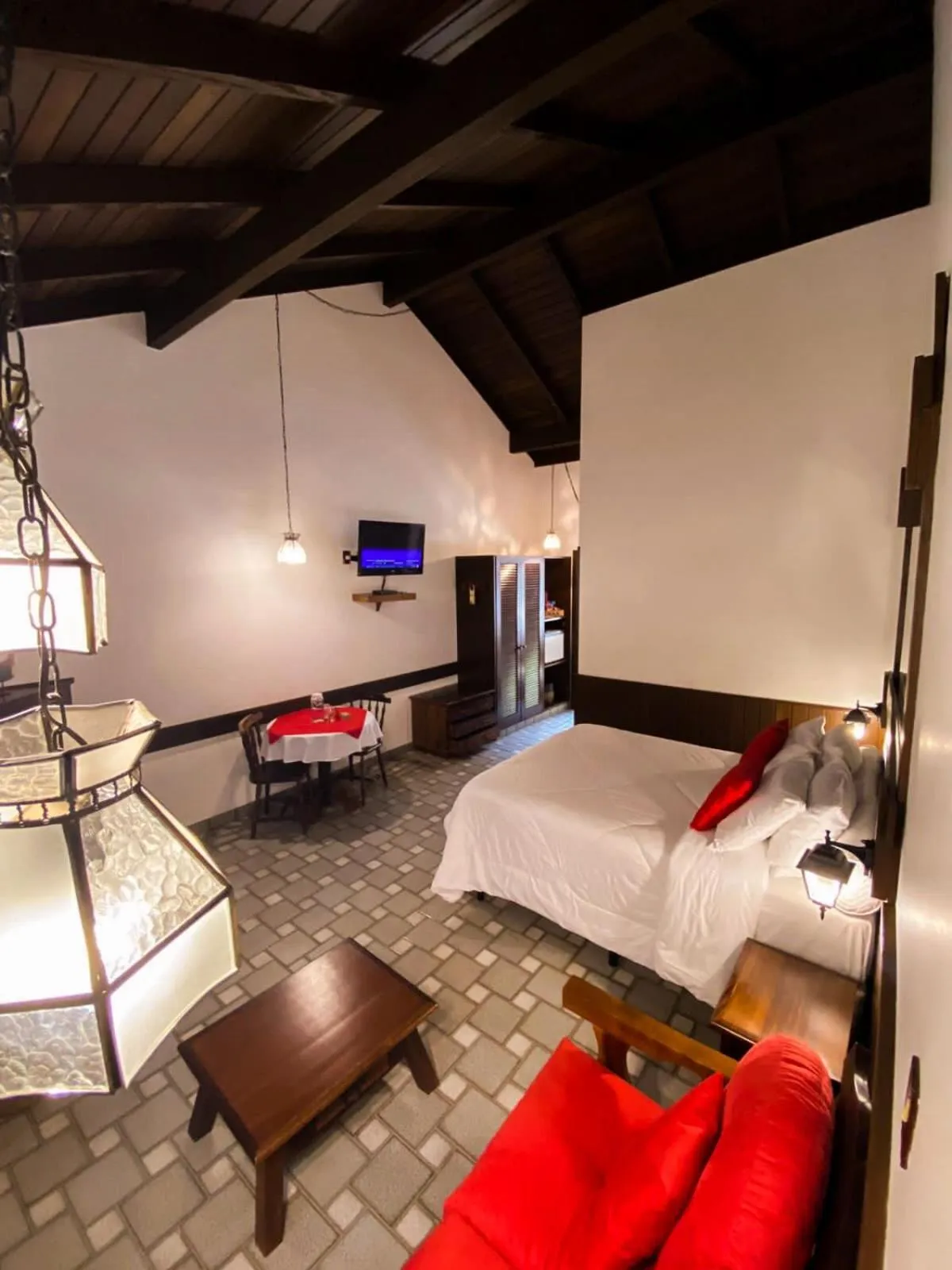 Bed in Pousada O Cantinho da Raposa