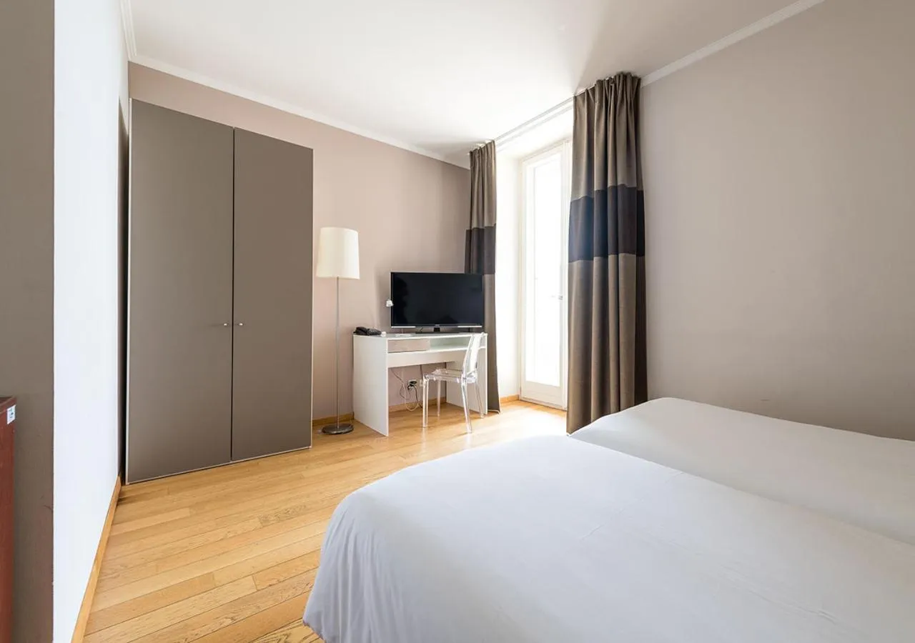 Bed in Grand Hôtel des Rasses & Wellness