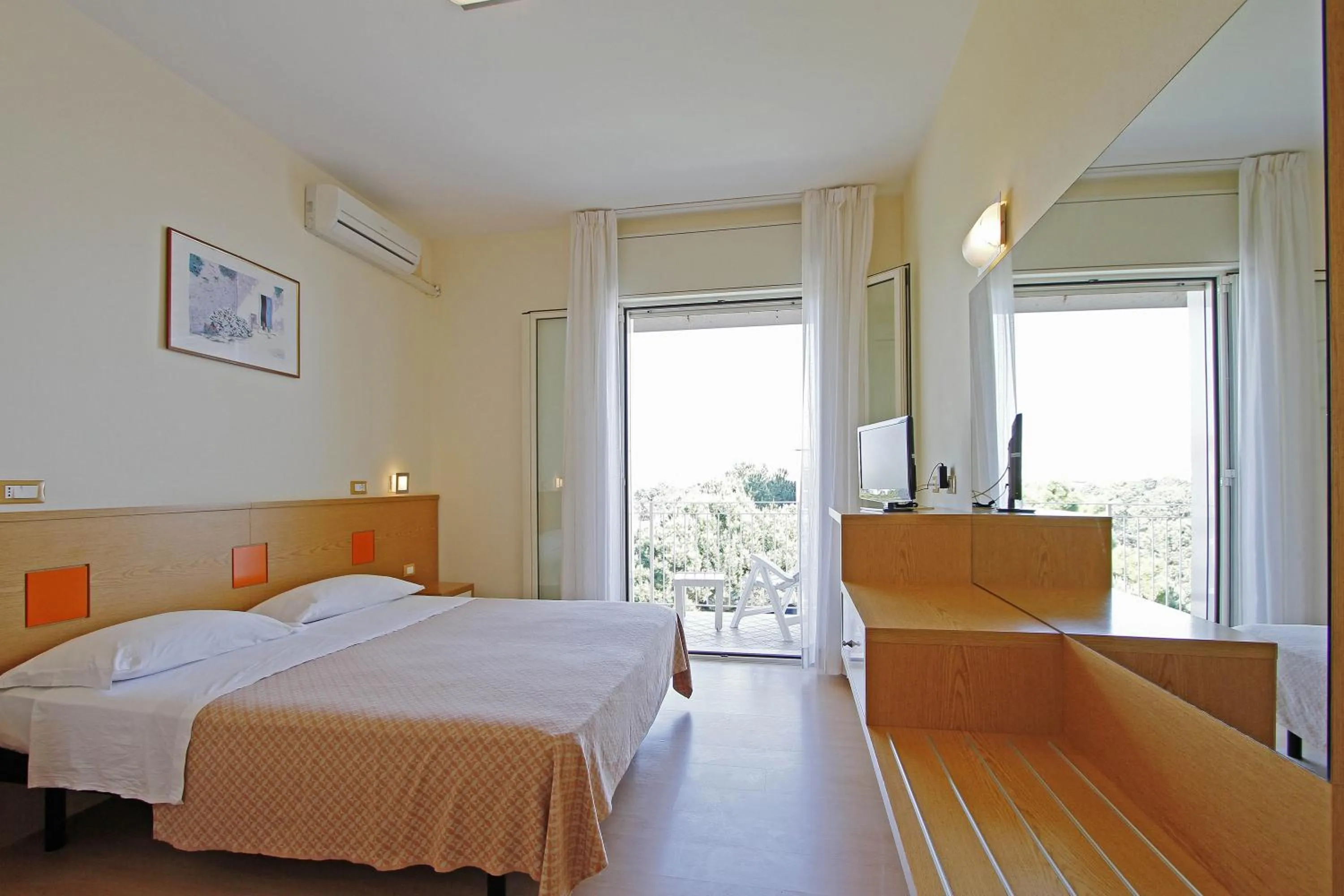 Bed in Hotel Ridolfi