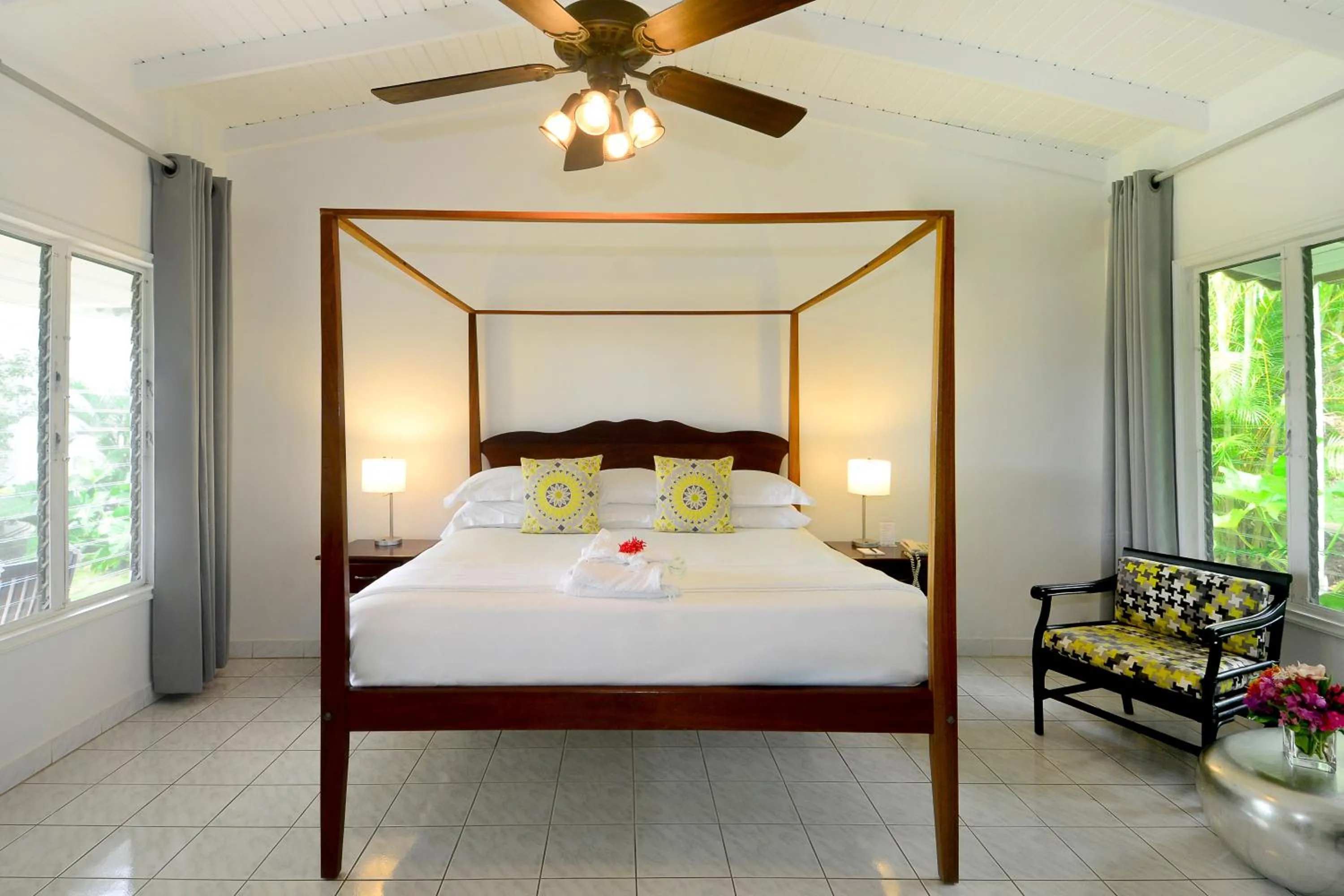 Bedroom, Bed in Montpelier Nevis