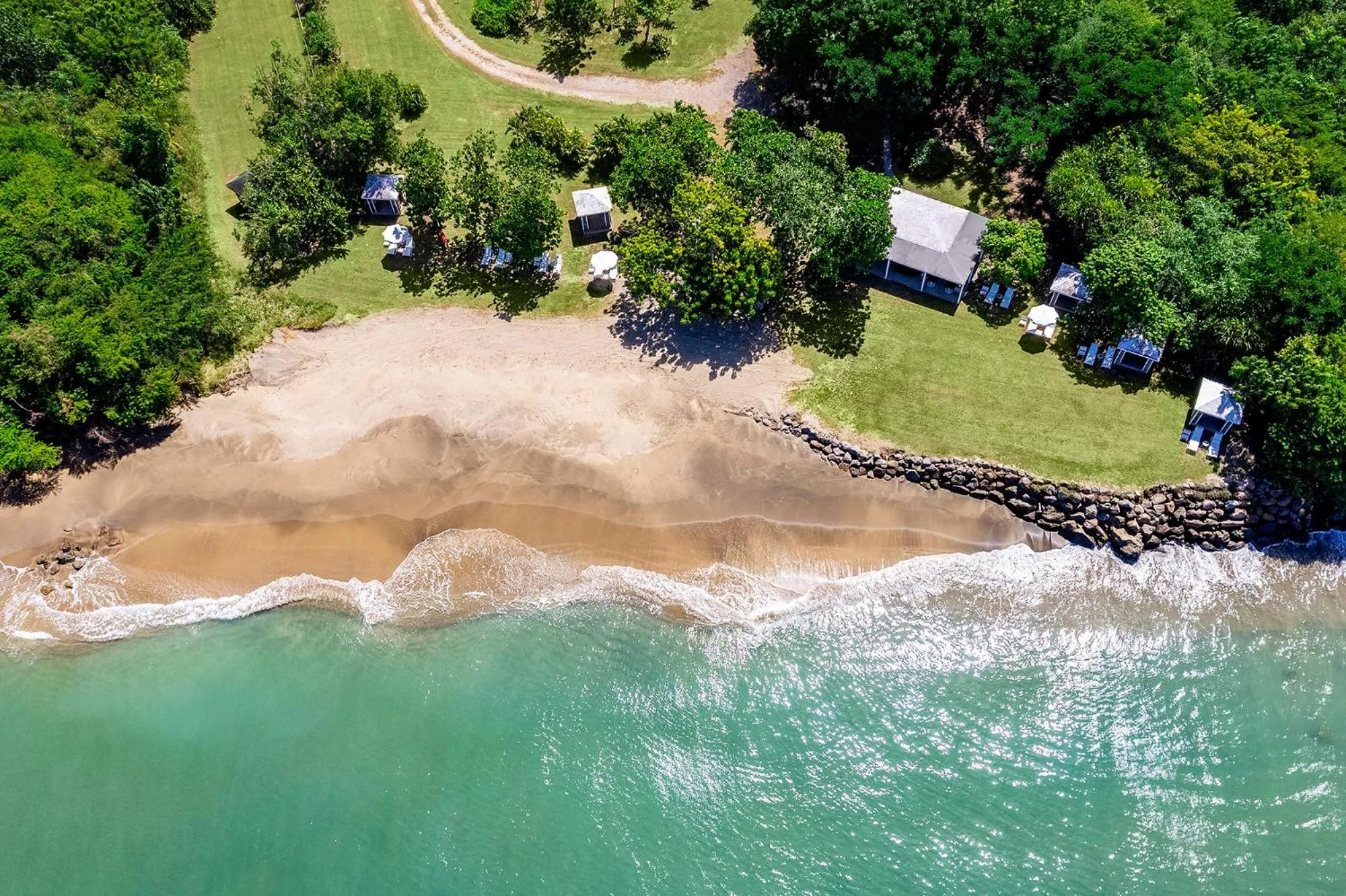 Beach in Montpelier Nevis