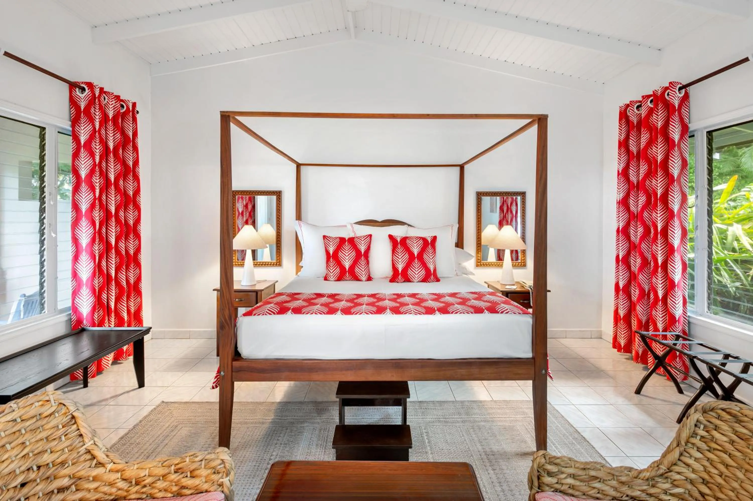 Bed in Montpelier Nevis