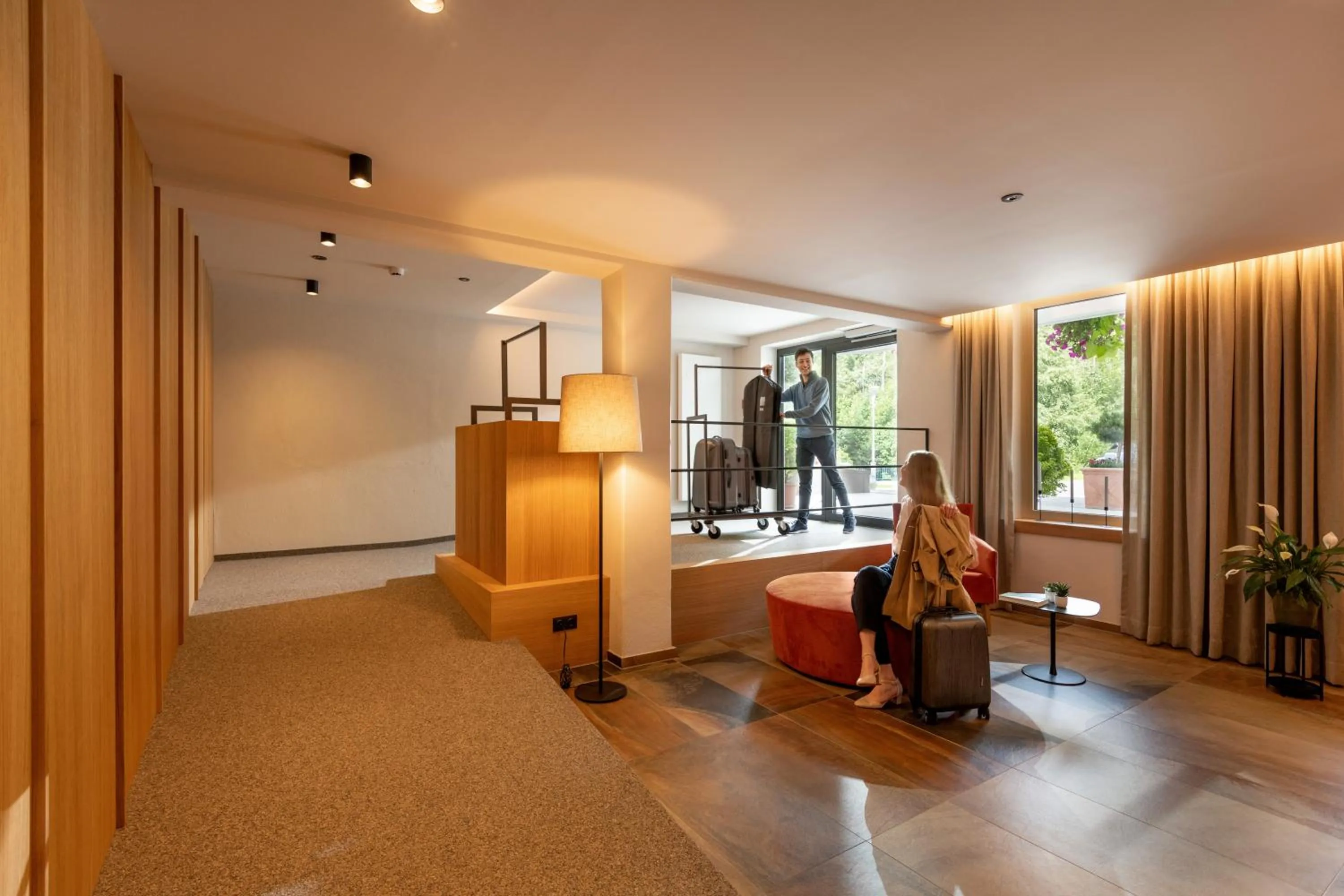 Facade/entrance in Hotel Haflingerhof