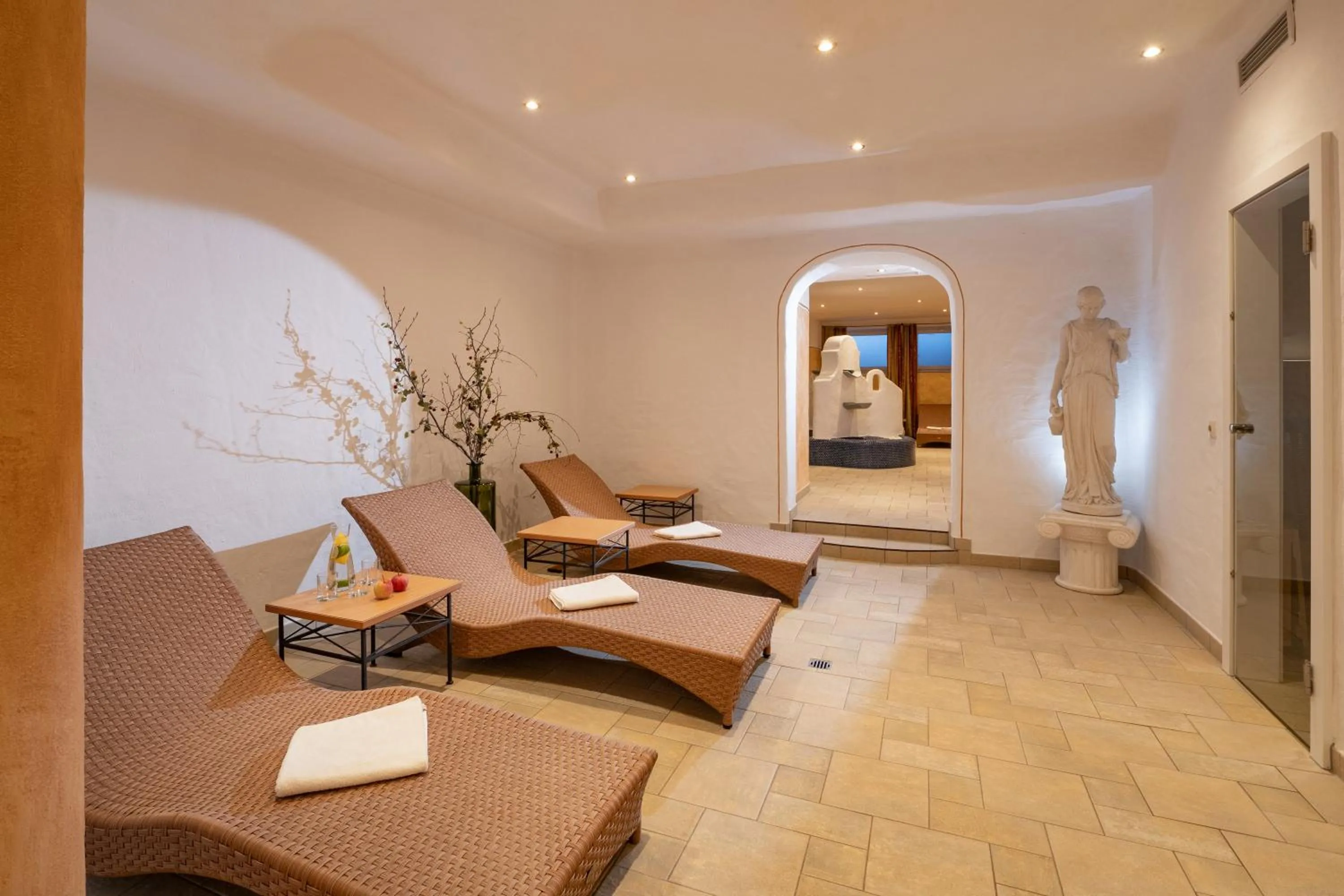 Spa and wellness centre/facilities in Hotel Haflingerhof