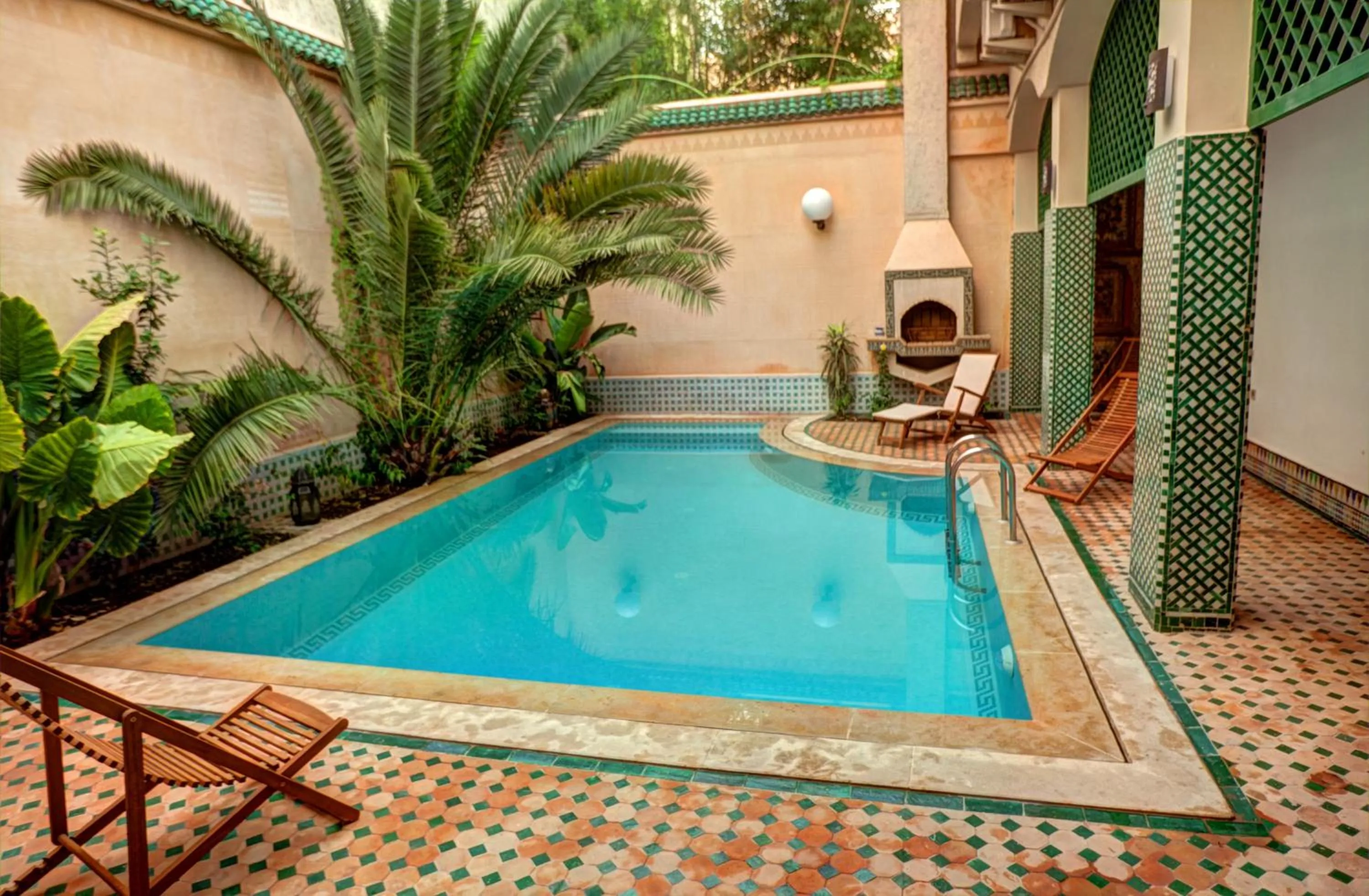 Swimming pool in Riad Dar Ziryab