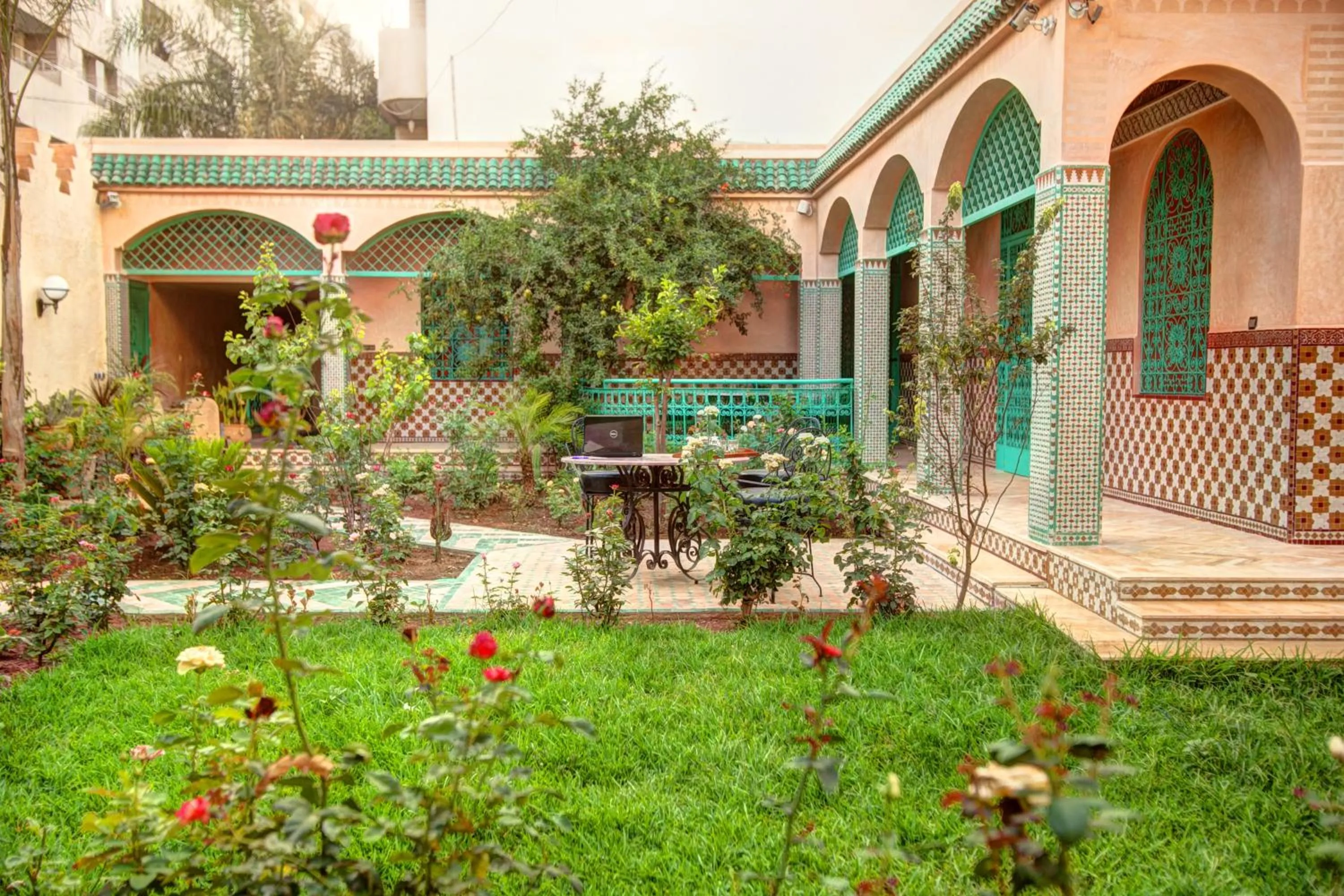 Garden in Riad Dar Ziryab