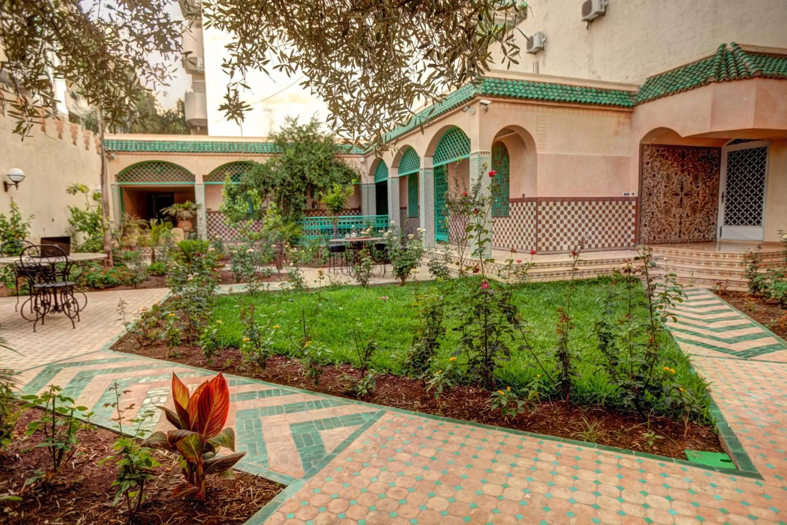 Garden in Riad Dar Ziryab
