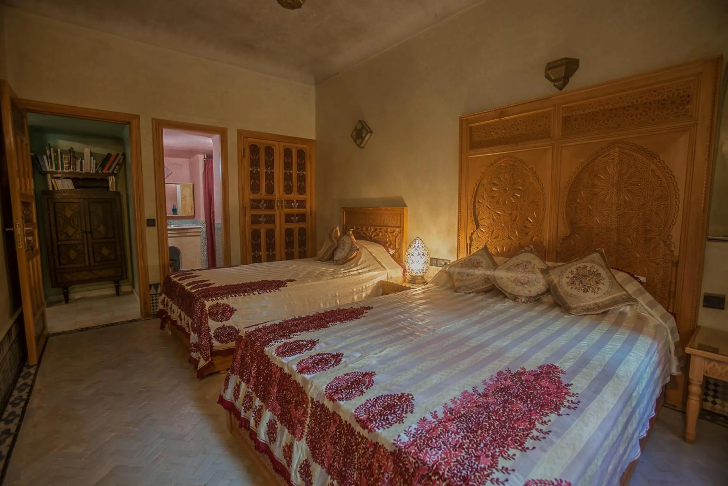 Bedroom, Bed in Riad Dar Ziryab