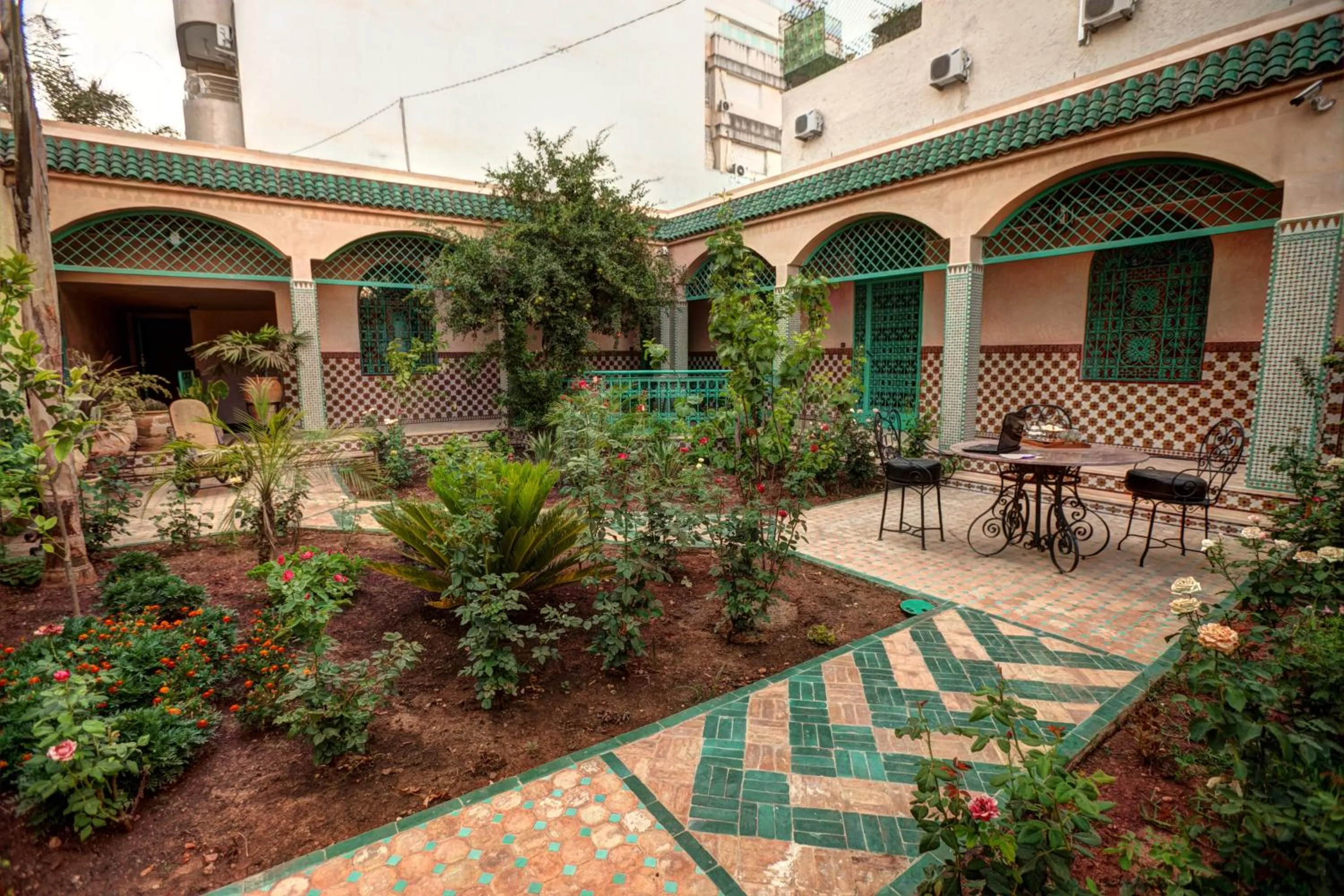 Garden in Riad Dar Ziryab