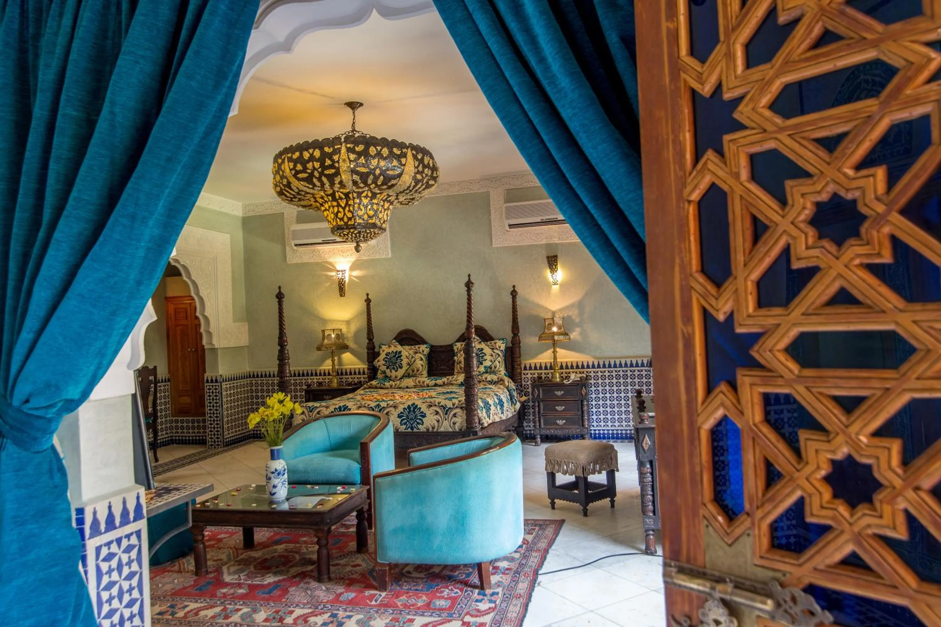 Living room in Riad Palais Sebban