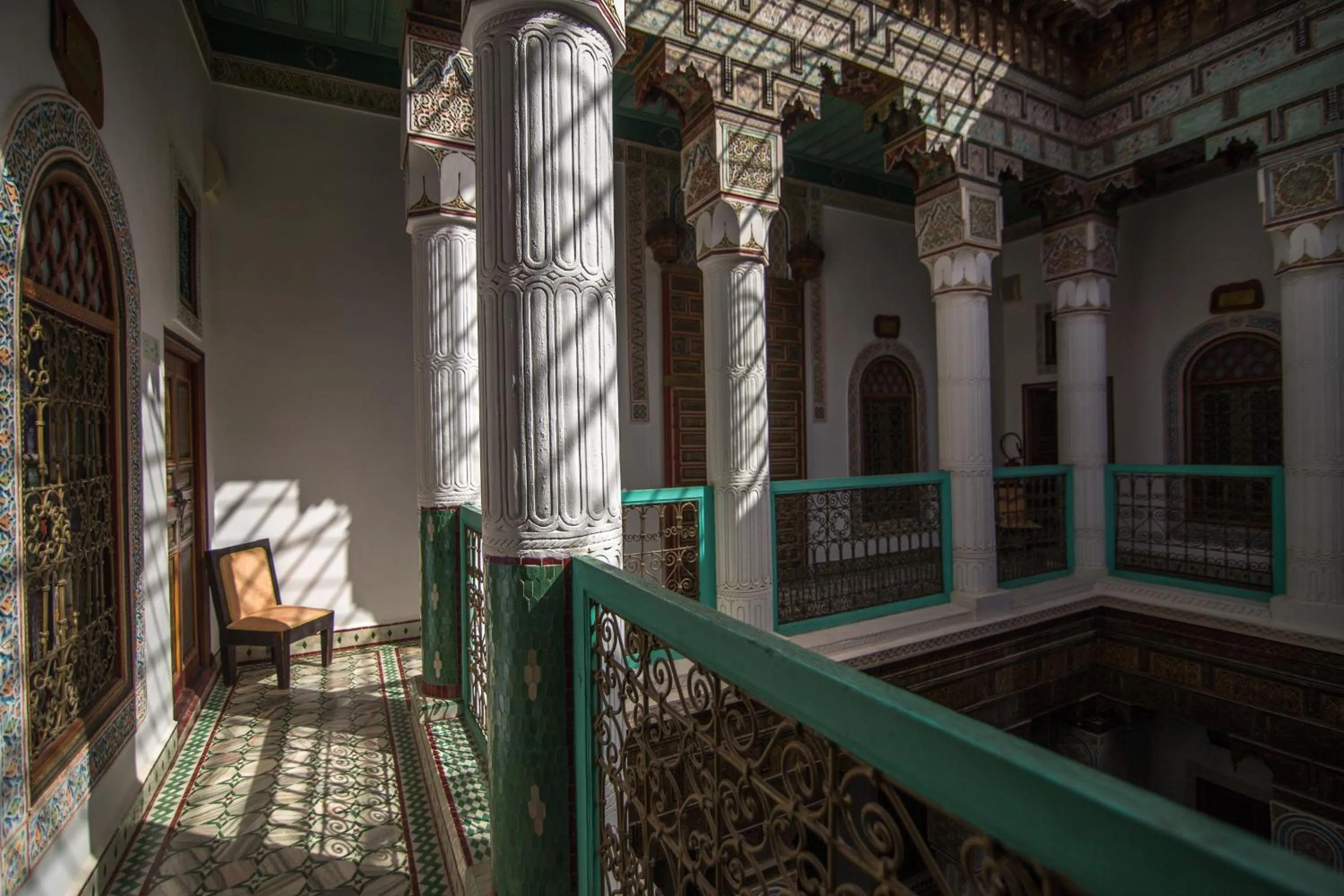 Balcony/Terrace in Riad Palais Sebban