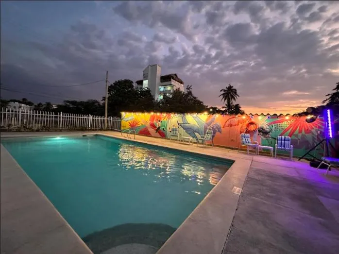 Aqua park in Hotel Los Veleros Santa Marta