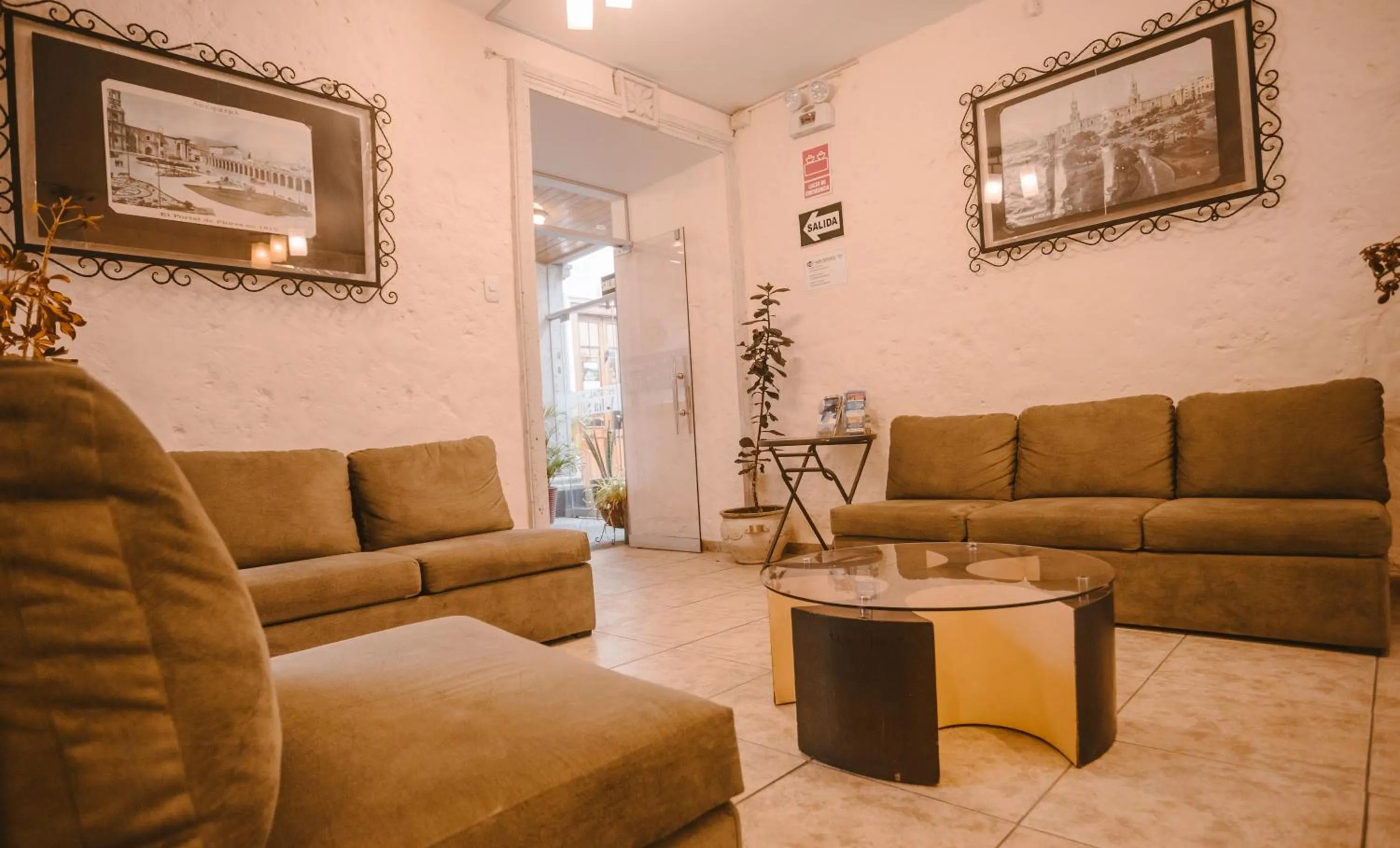 Living room in Villa Sillar