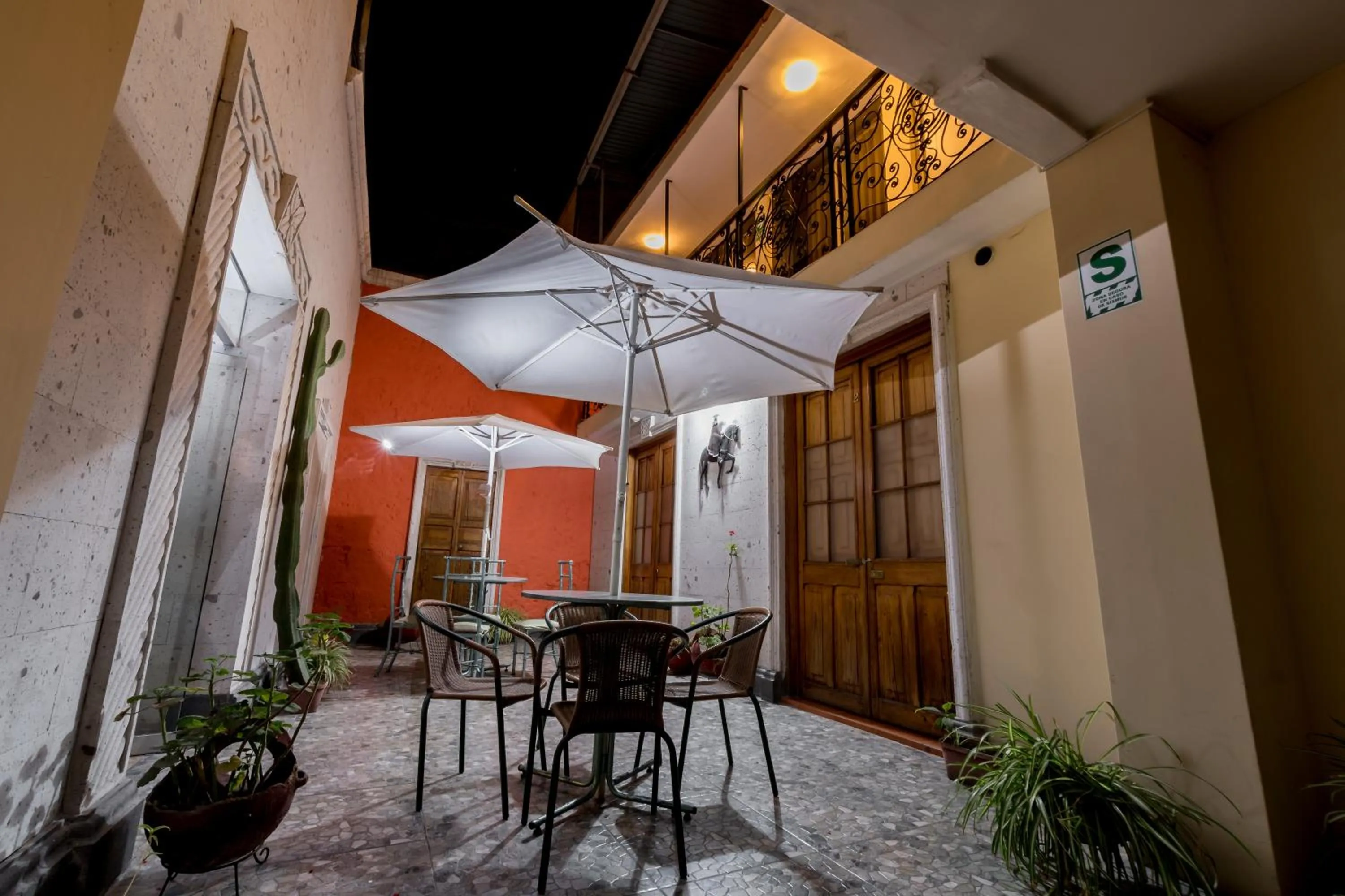 Patio in Villa Sillar