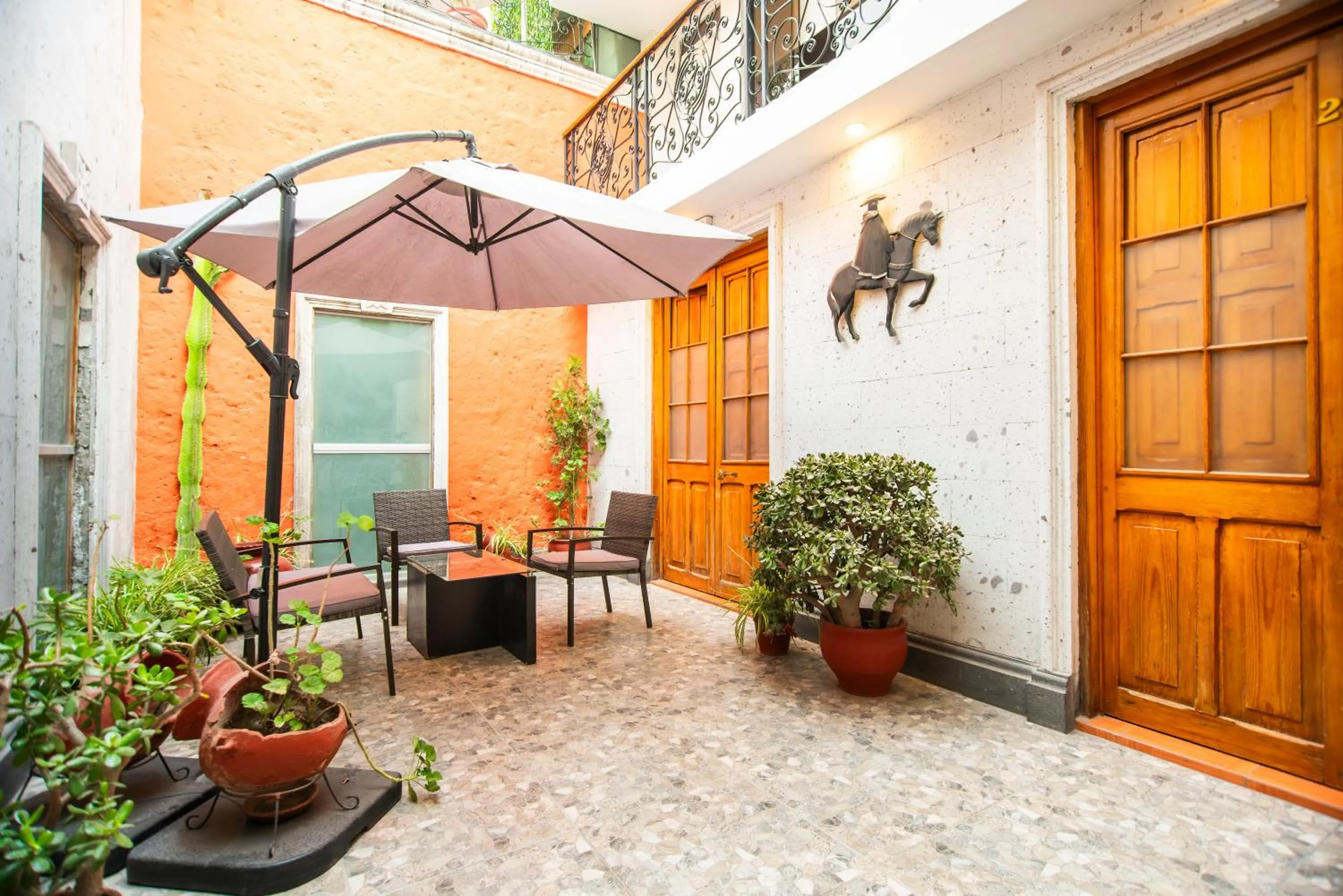 Patio in Villa Sillar