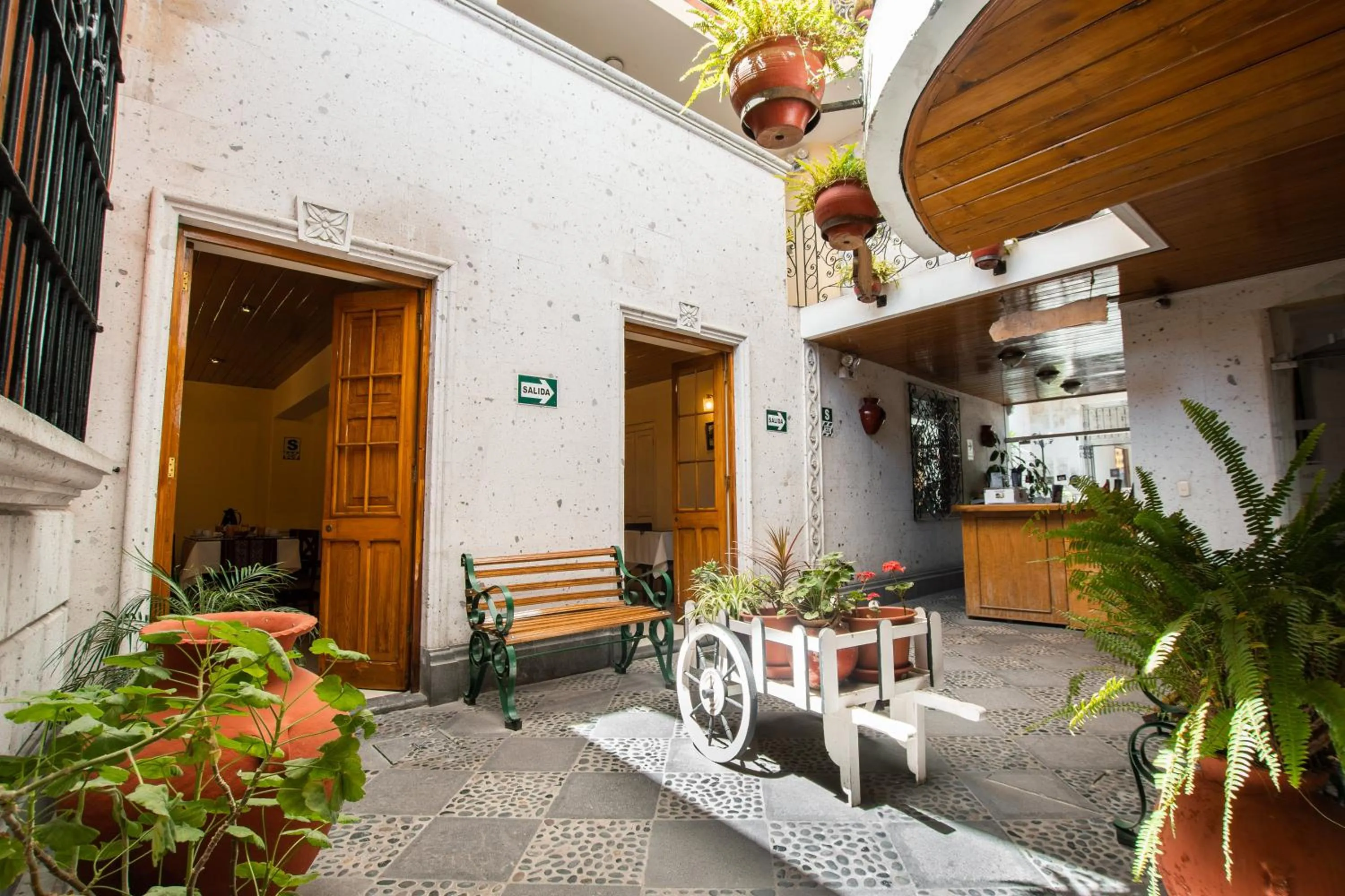 Patio in Villa Sillar