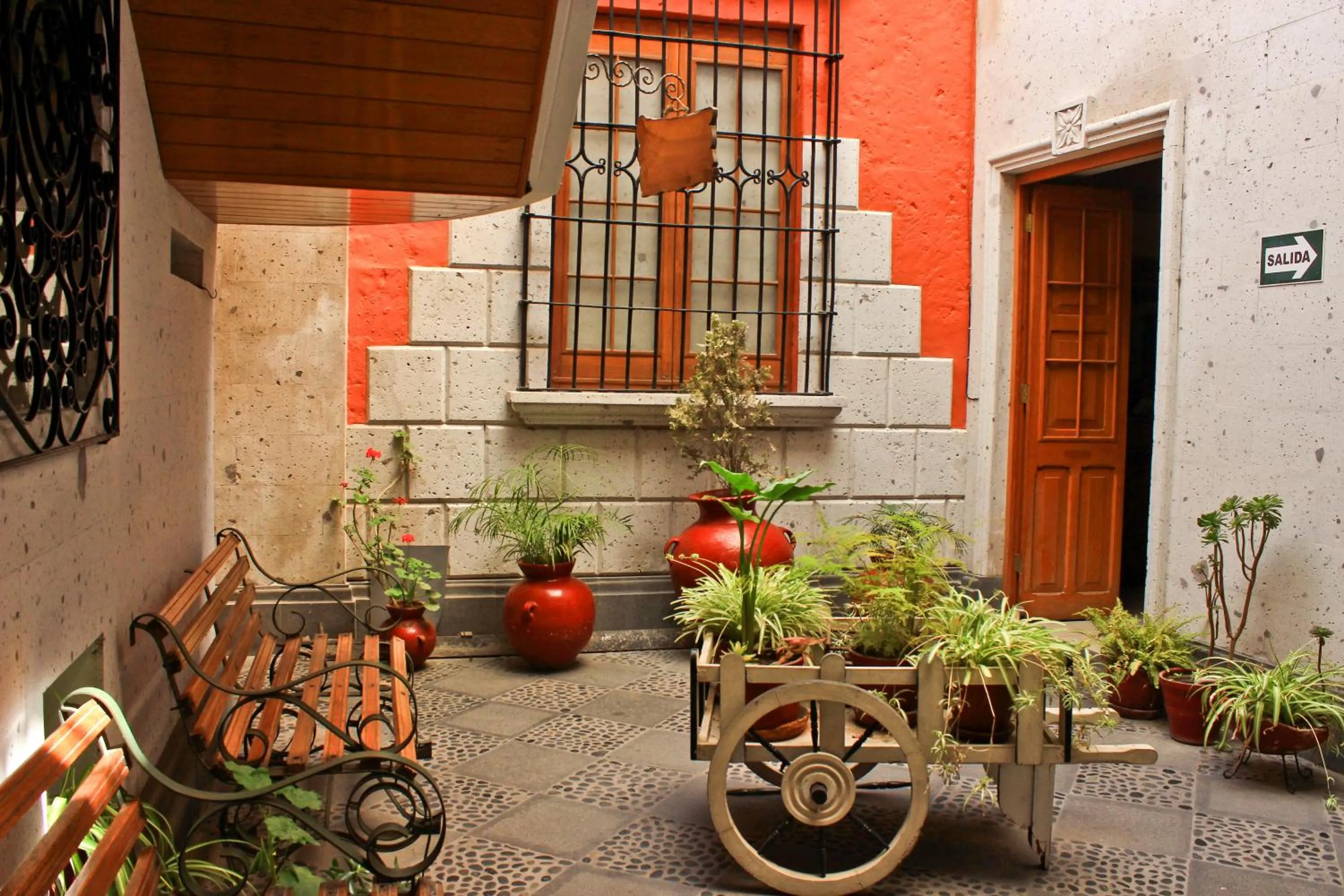 Patio in Villa Sillar