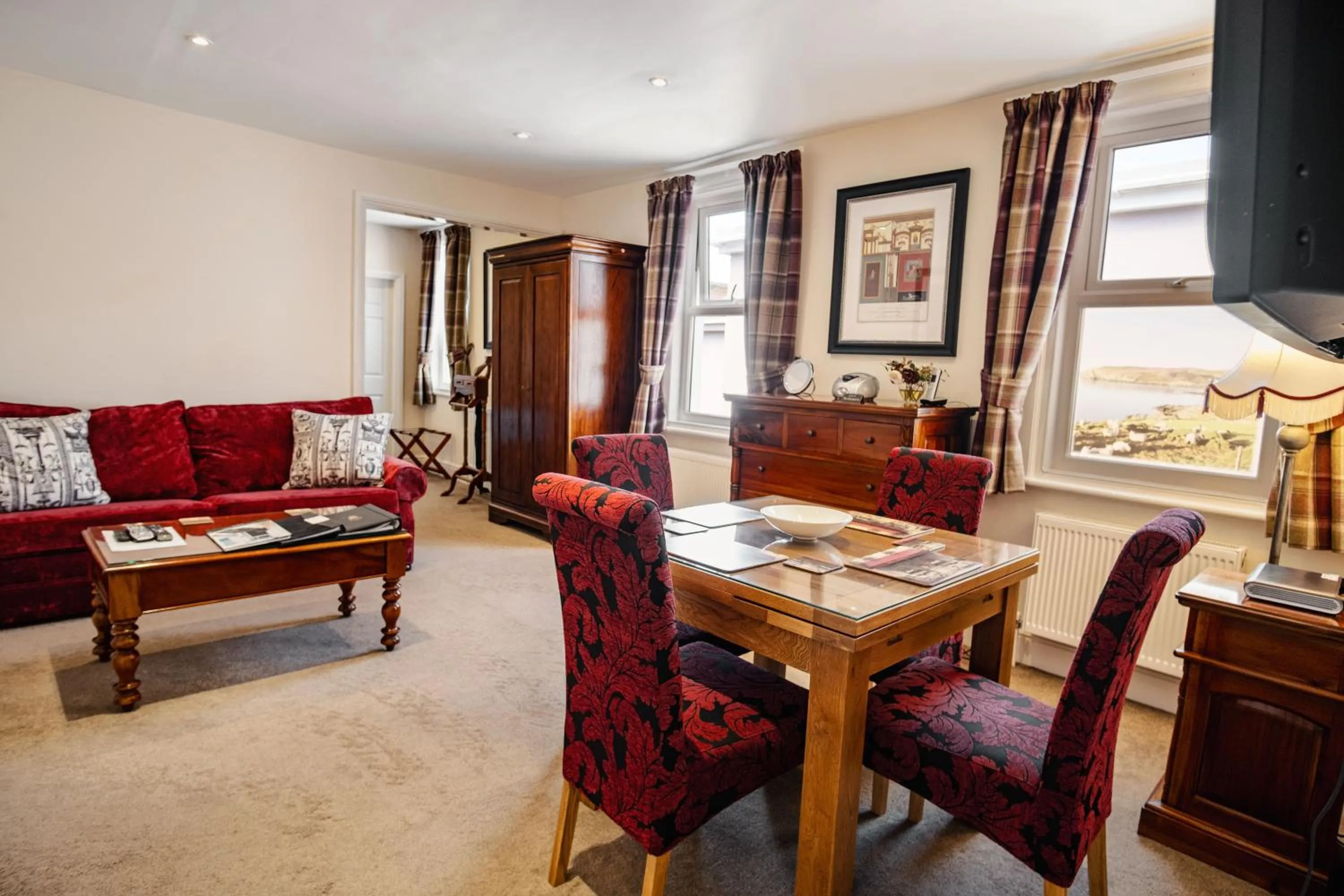 Living room in The Town House