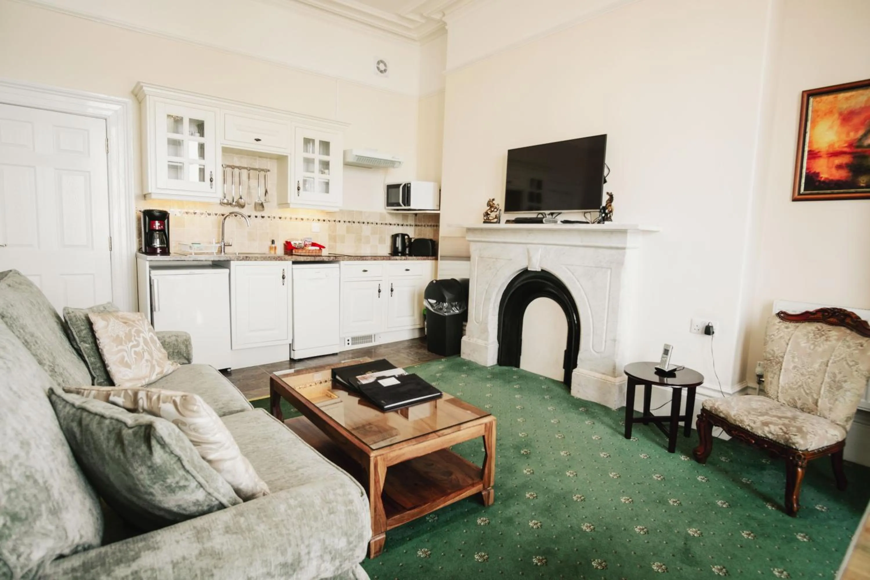 Living room in The Town House