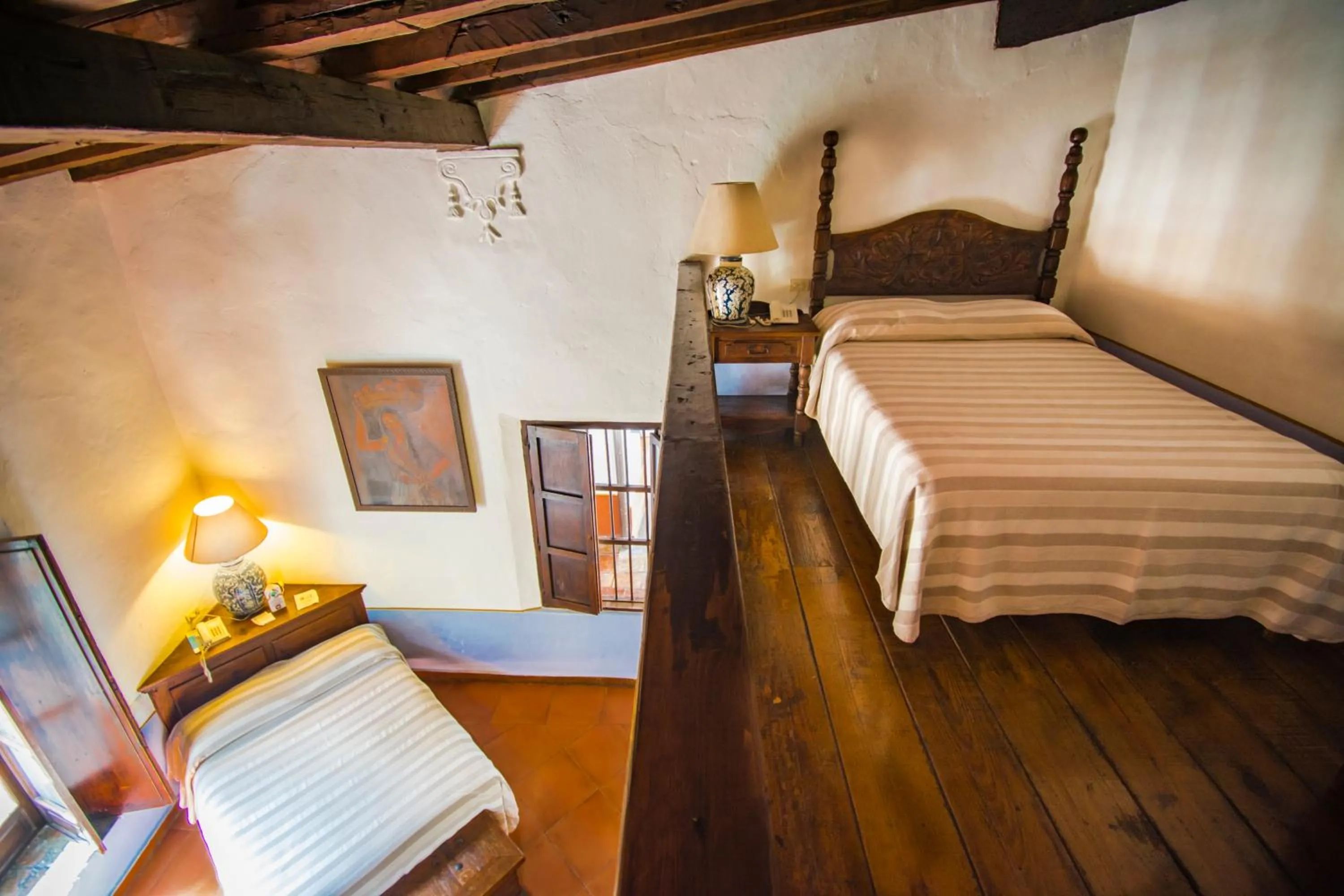 Bed in Meson del Alferez Xalapa