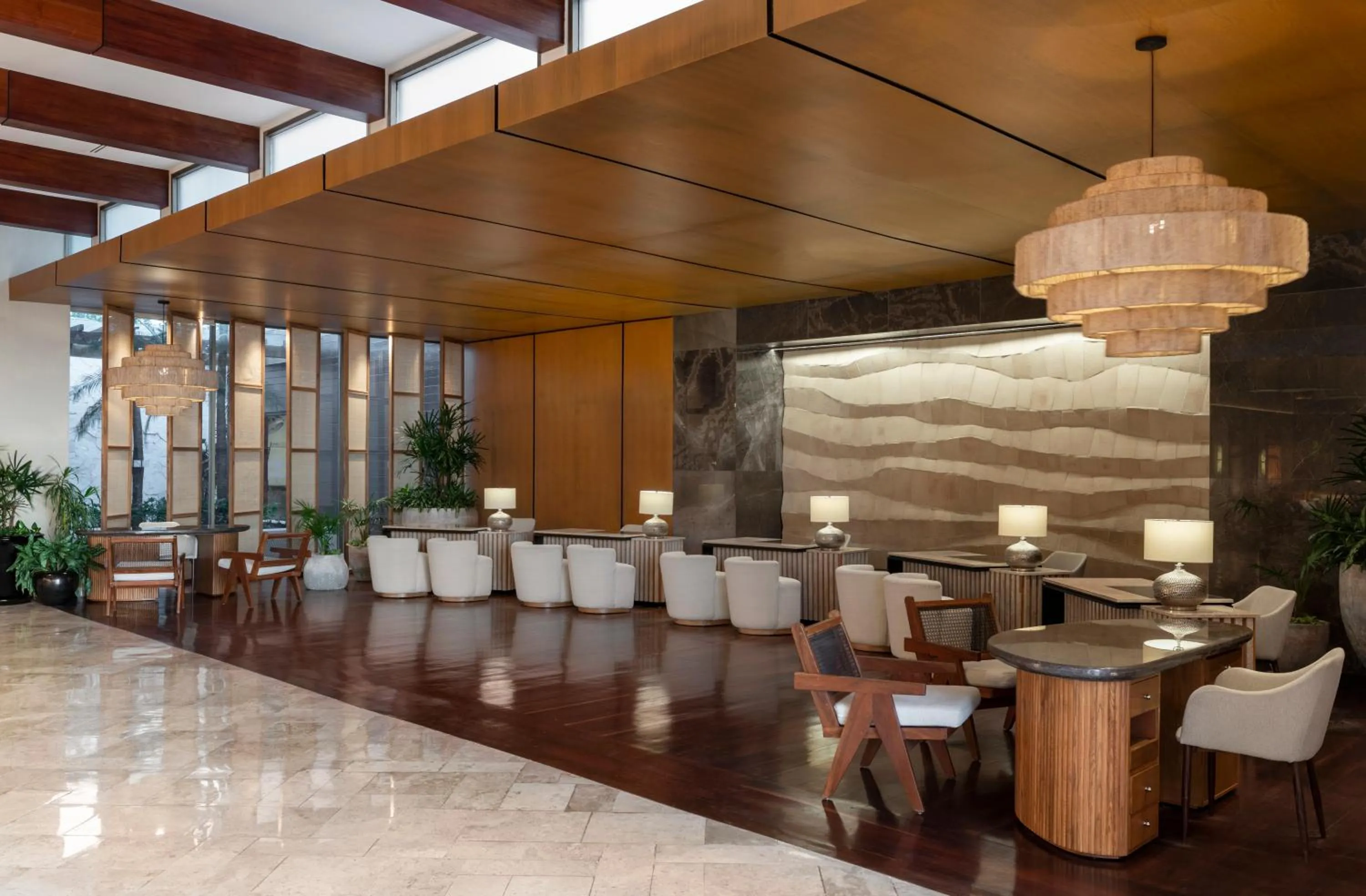Lobby or reception in Fairmont Mayakoba
