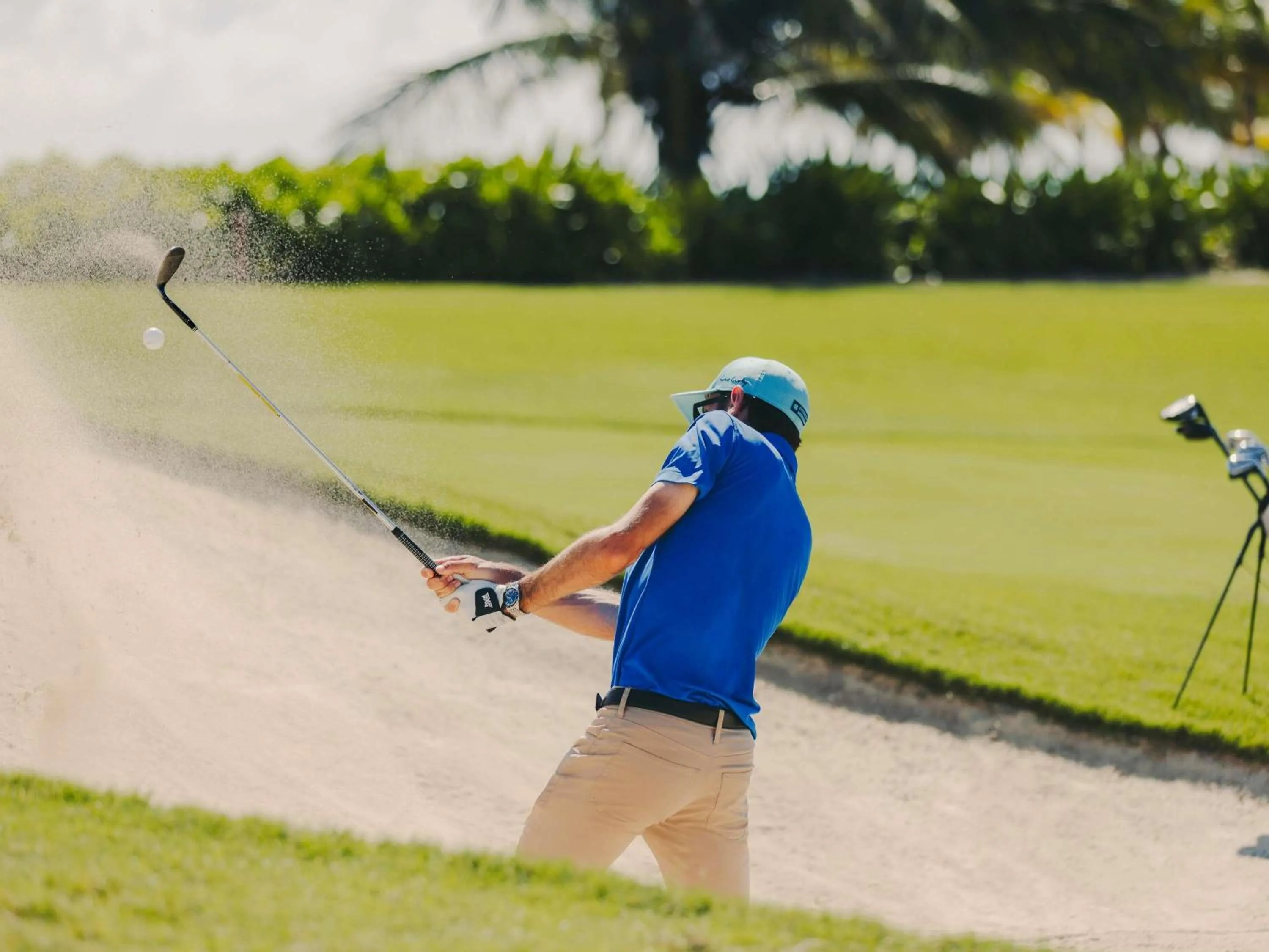 Golfcourse in Fairmont Mayakoba