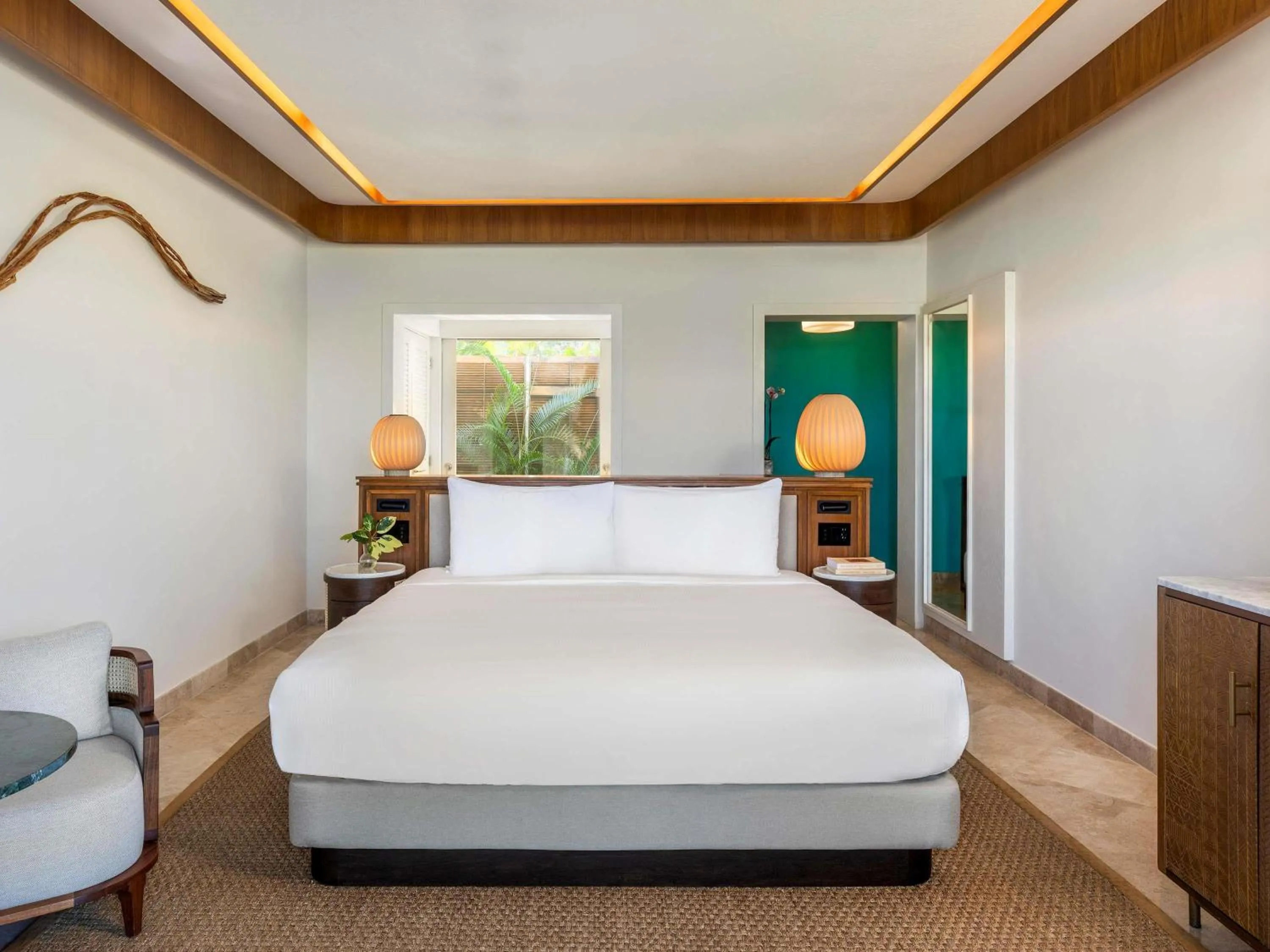 Bedroom, Bed in Fairmont Mayakoba