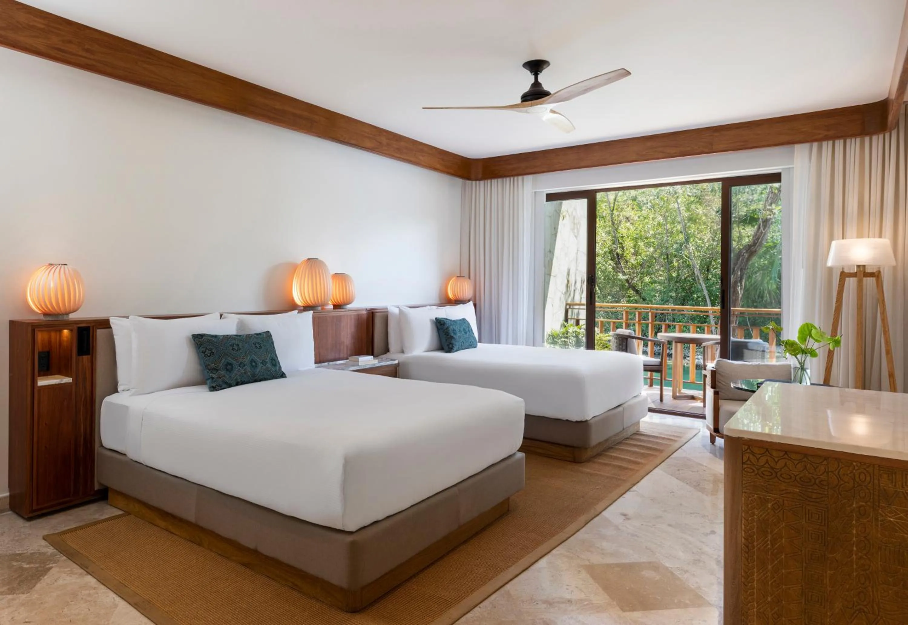 Bedroom, Bed in Fairmont Mayakoba