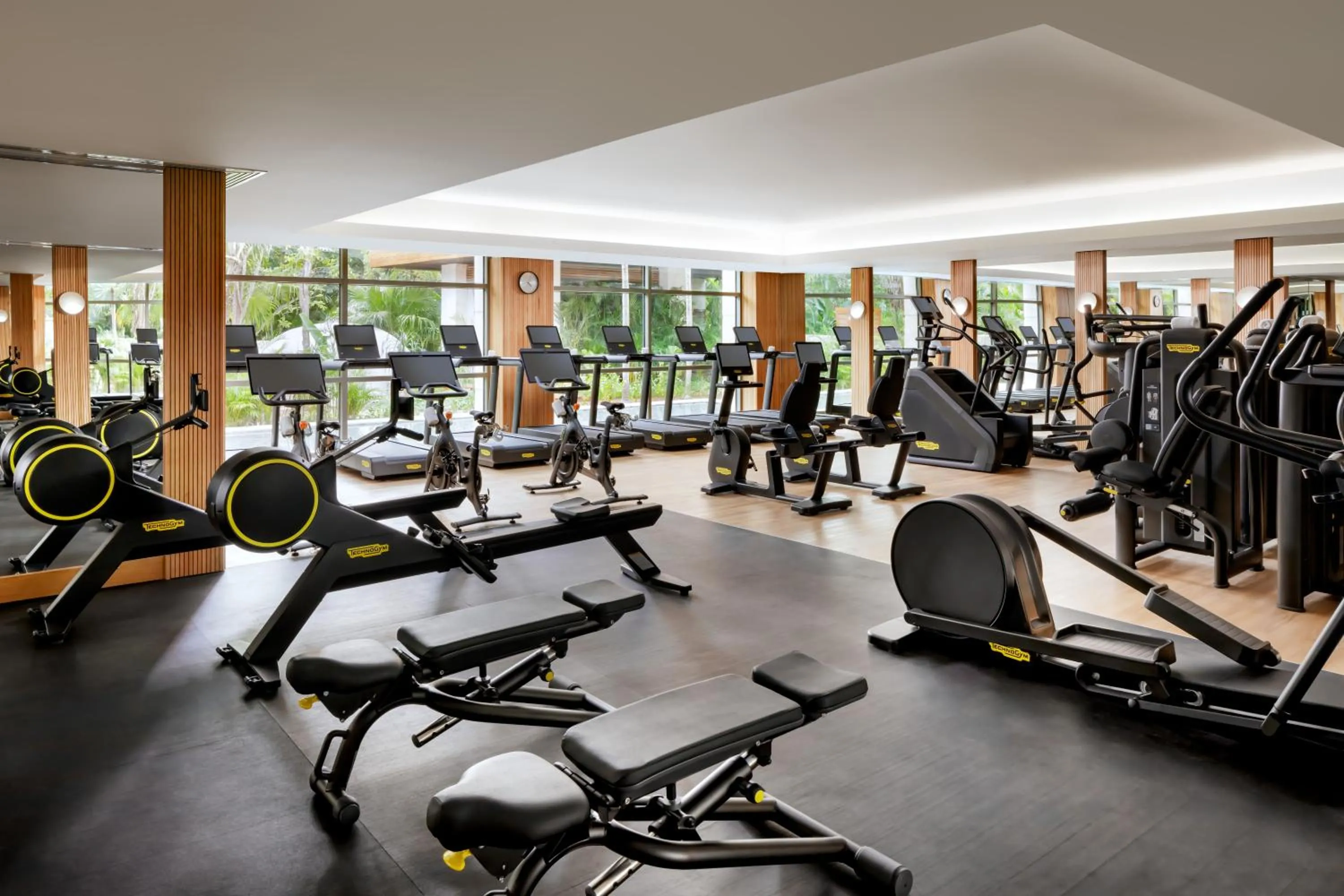 Fitness centre/facilities in Fairmont Mayakoba