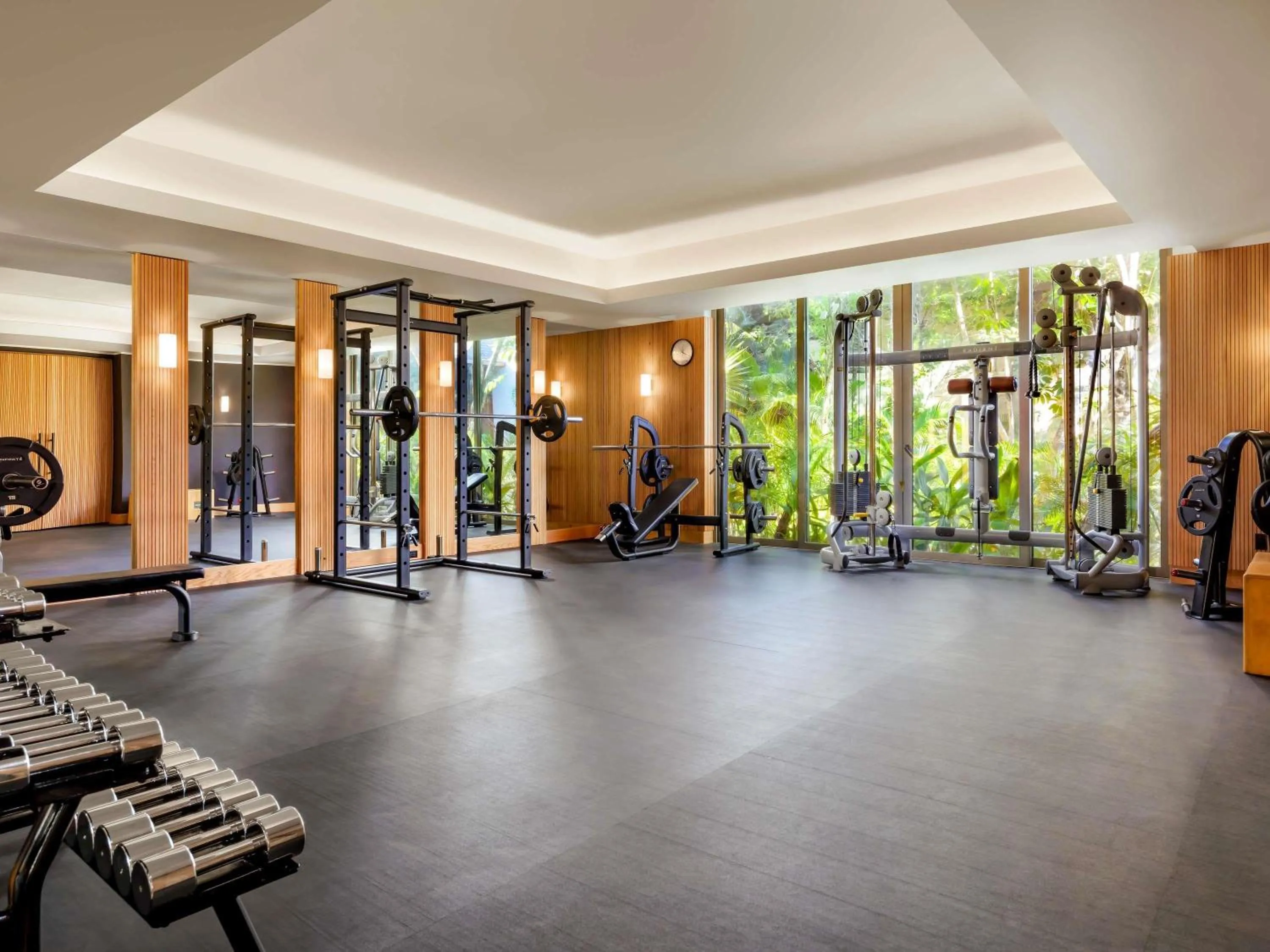 Fitness centre/facilities in Fairmont Mayakoba