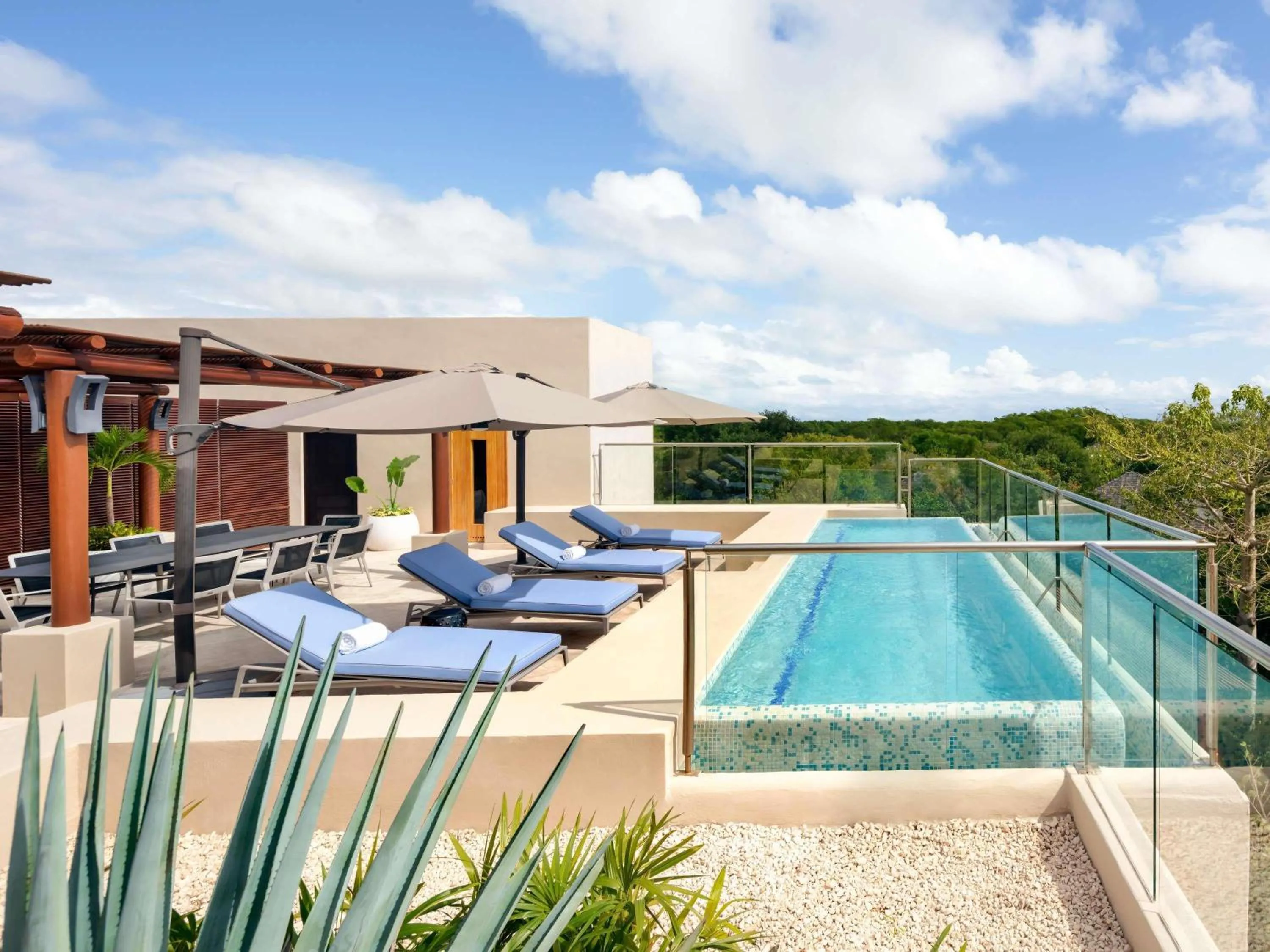Bedroom in Fairmont Mayakoba