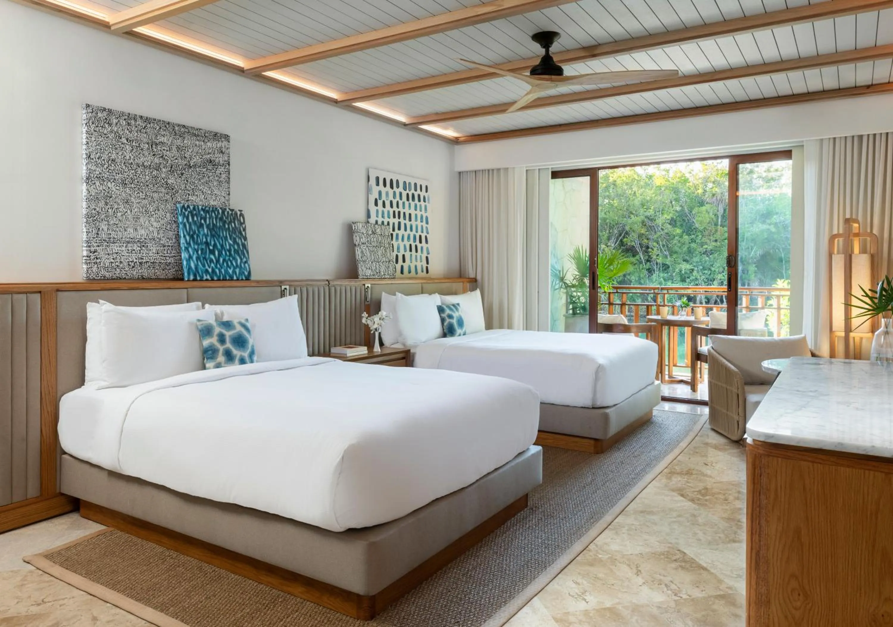 Bedroom, Bed in Fairmont Mayakoba