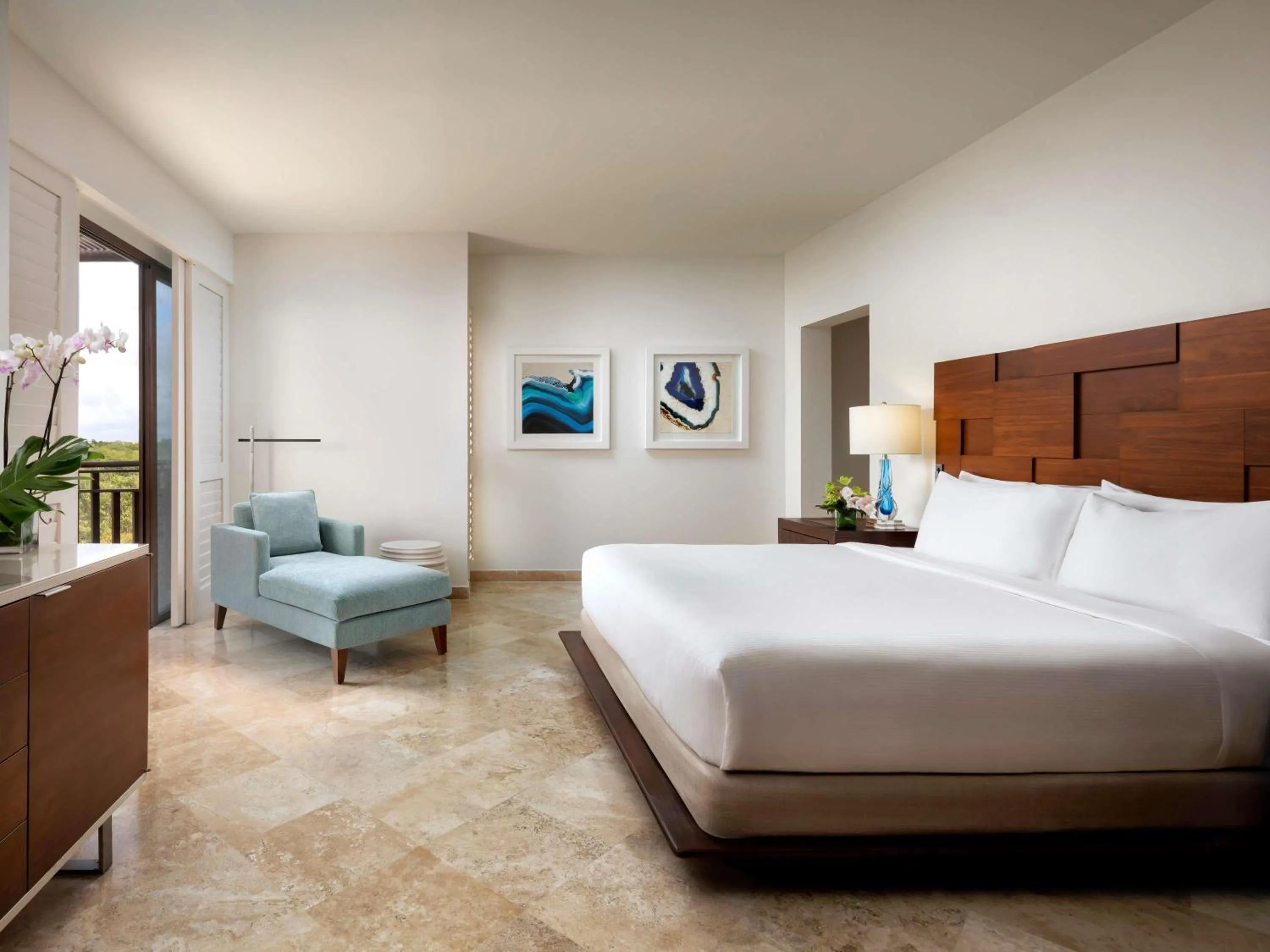 Bedroom, Bed in Fairmont Mayakoba