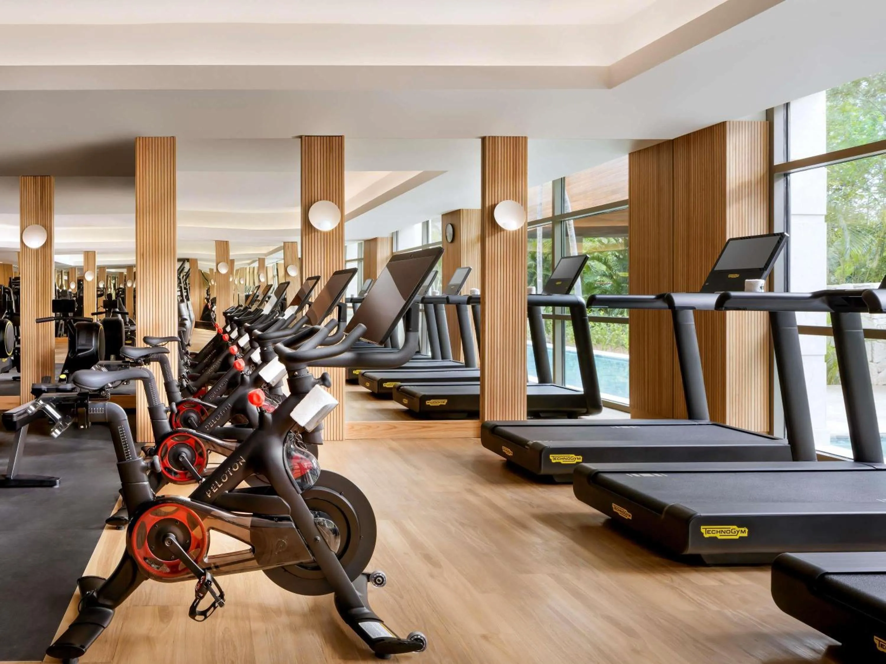 Fitness centre/facilities in Fairmont Mayakoba