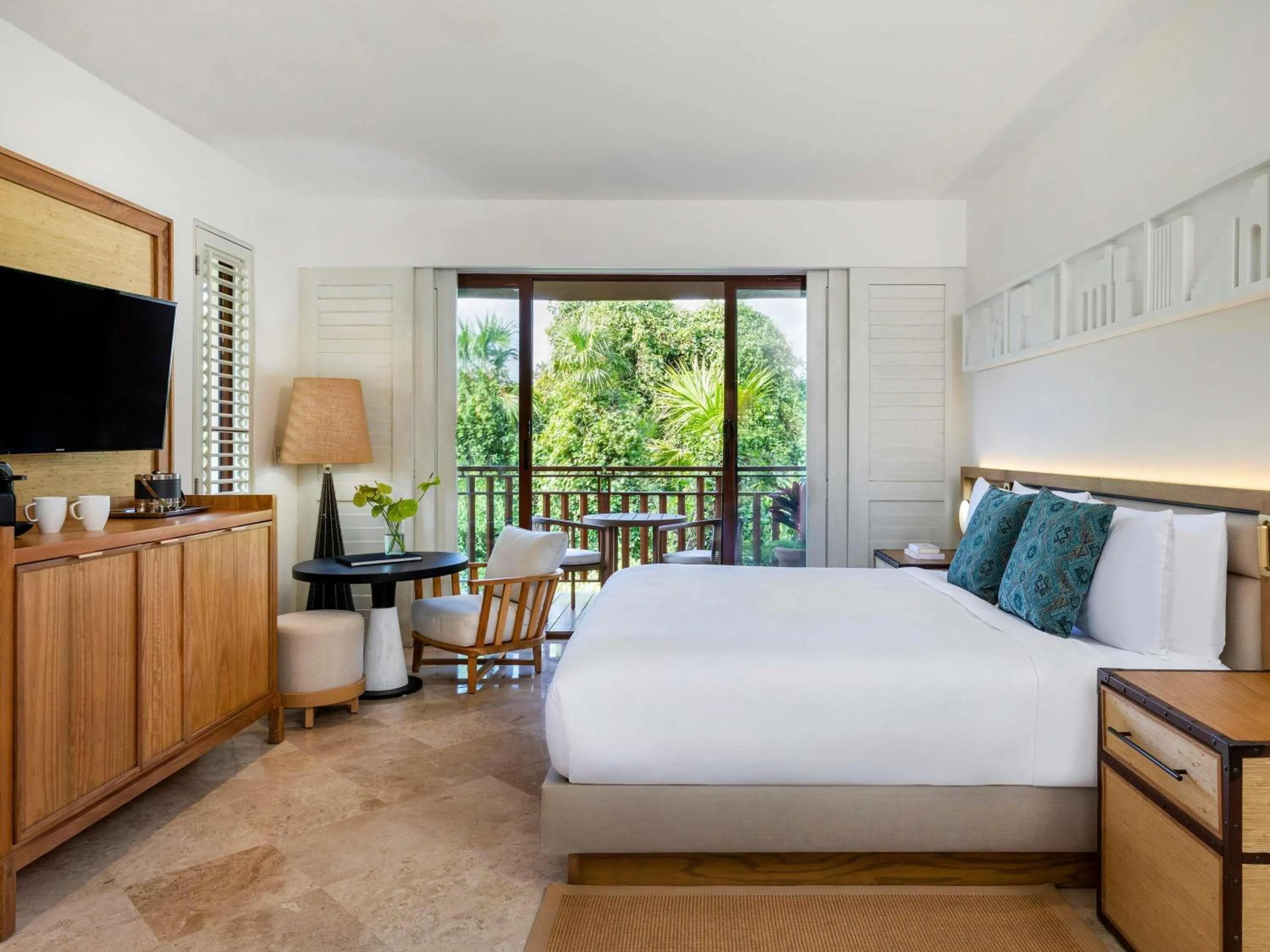Bedroom, Bed in Fairmont Mayakoba