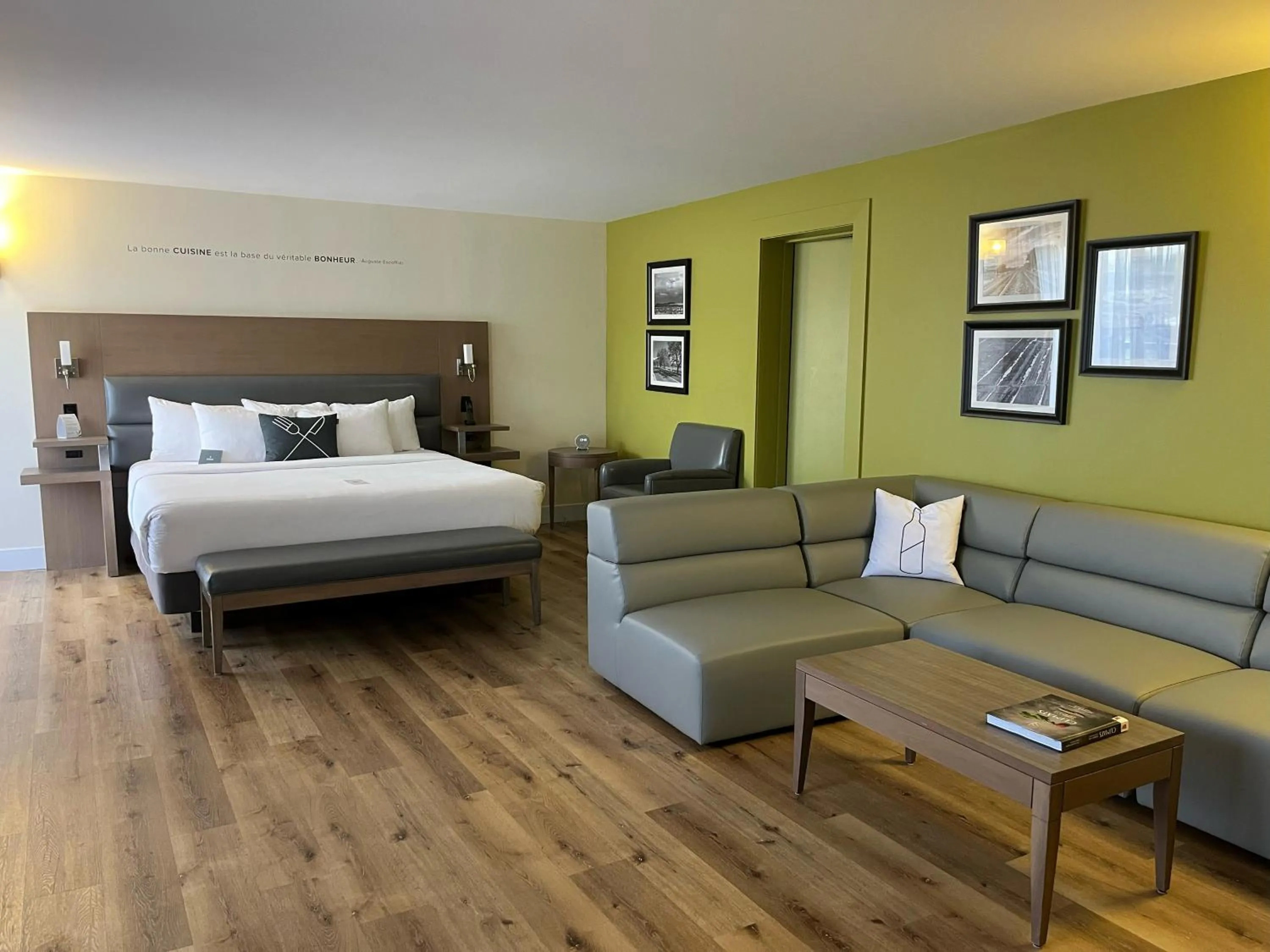 Bed in Hôtel Rive Gauche