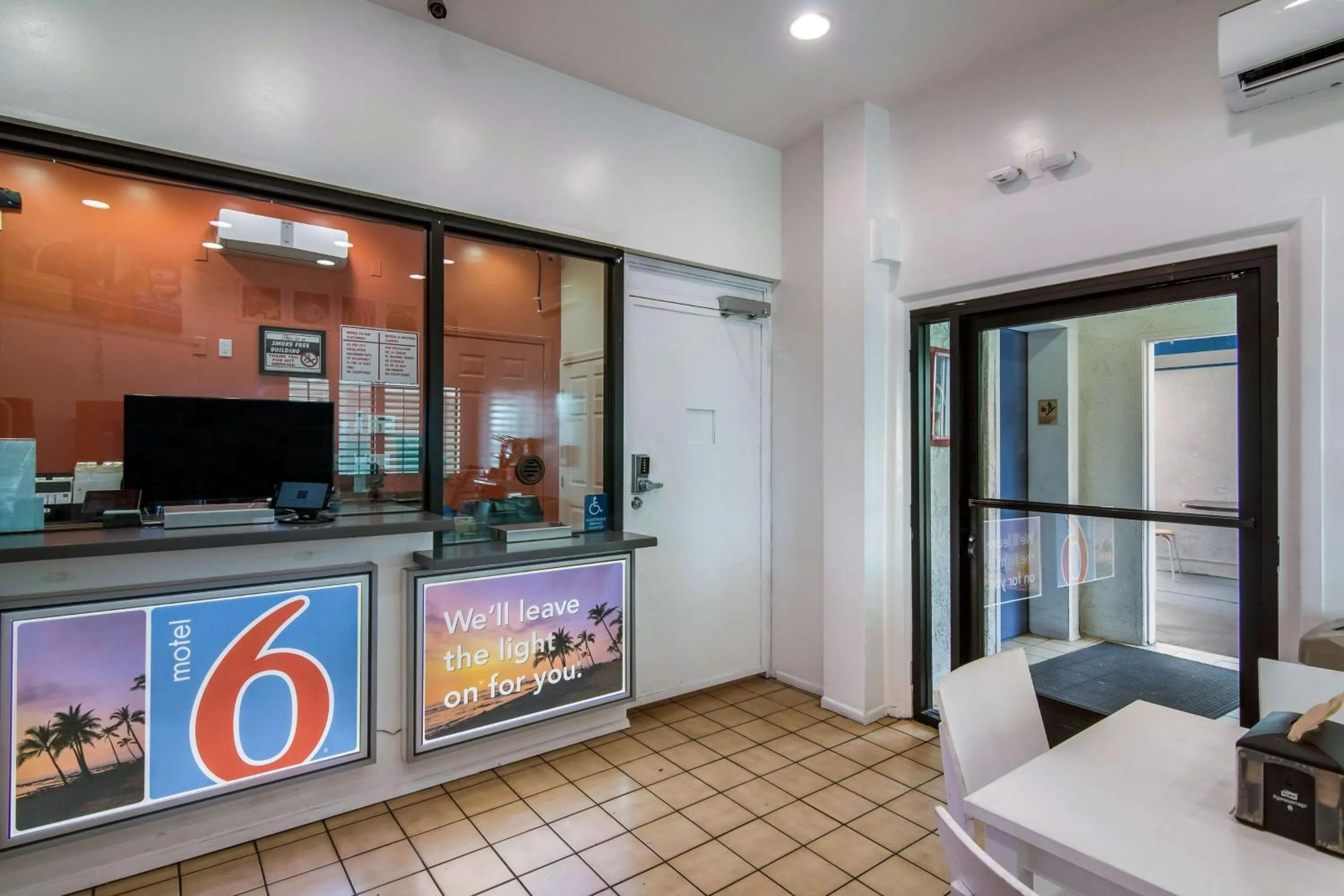 Property logo or sign in Motel 6 Monterey Park