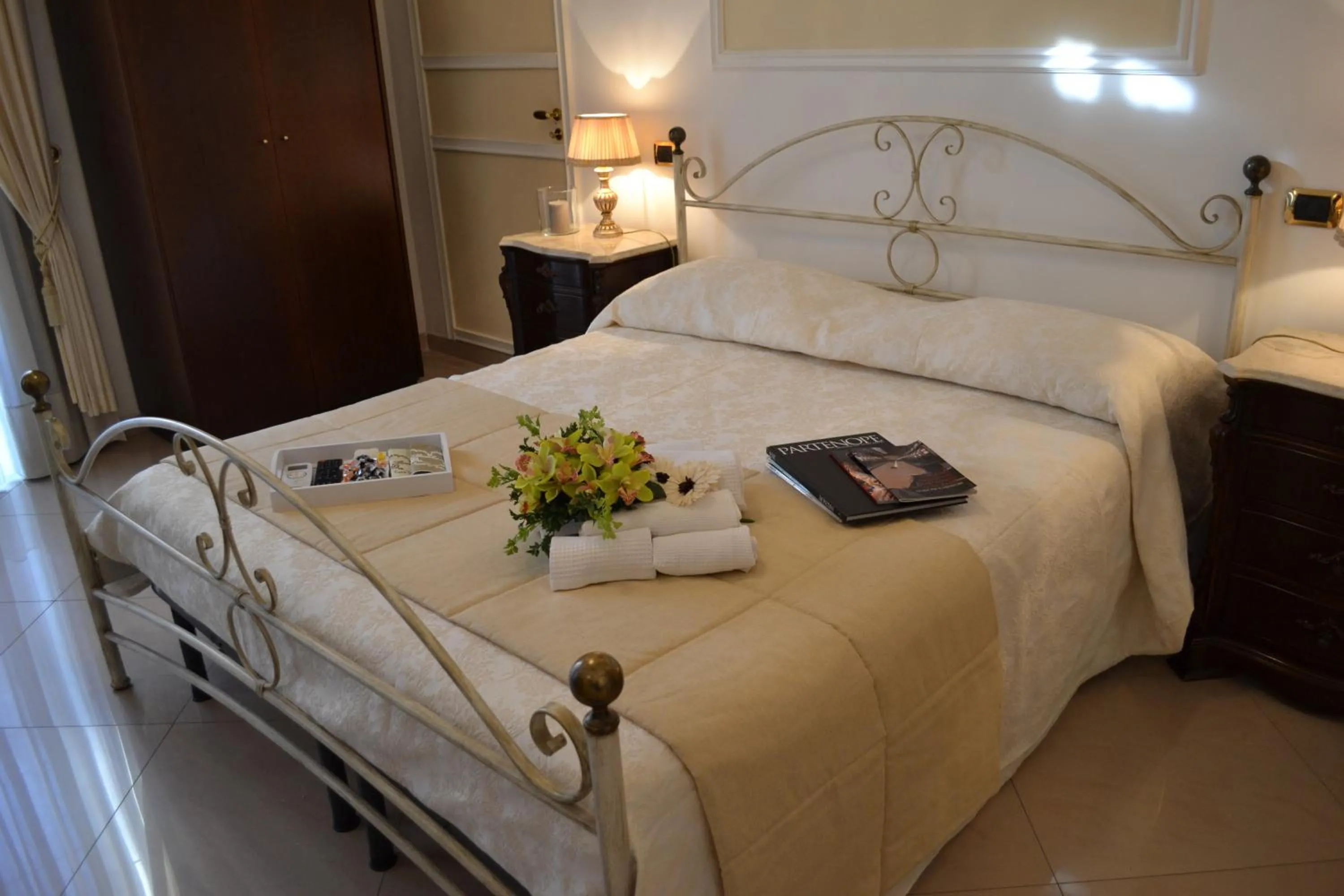 Bedroom, Bed in Dimora Real Maria
