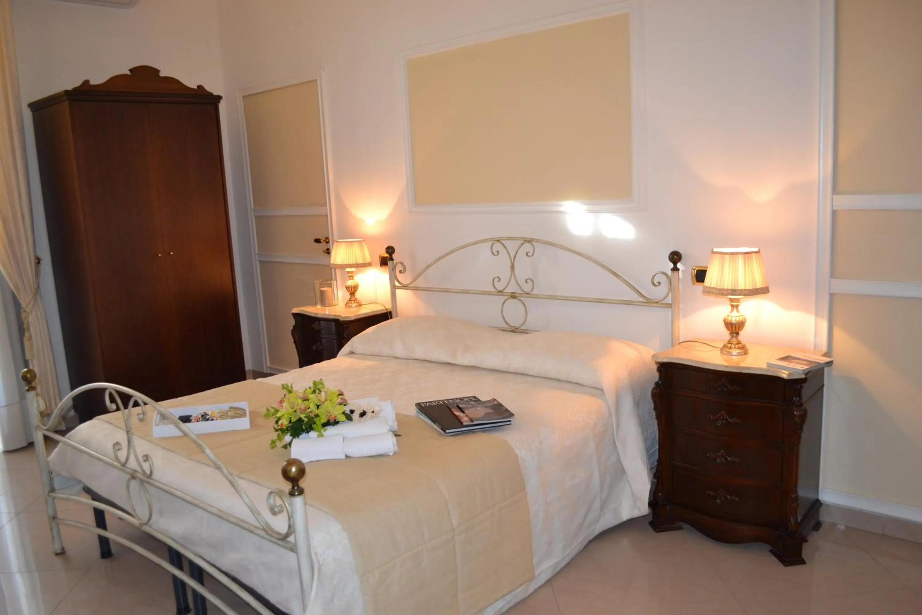 Bedroom, Bed in Dimora Real Maria