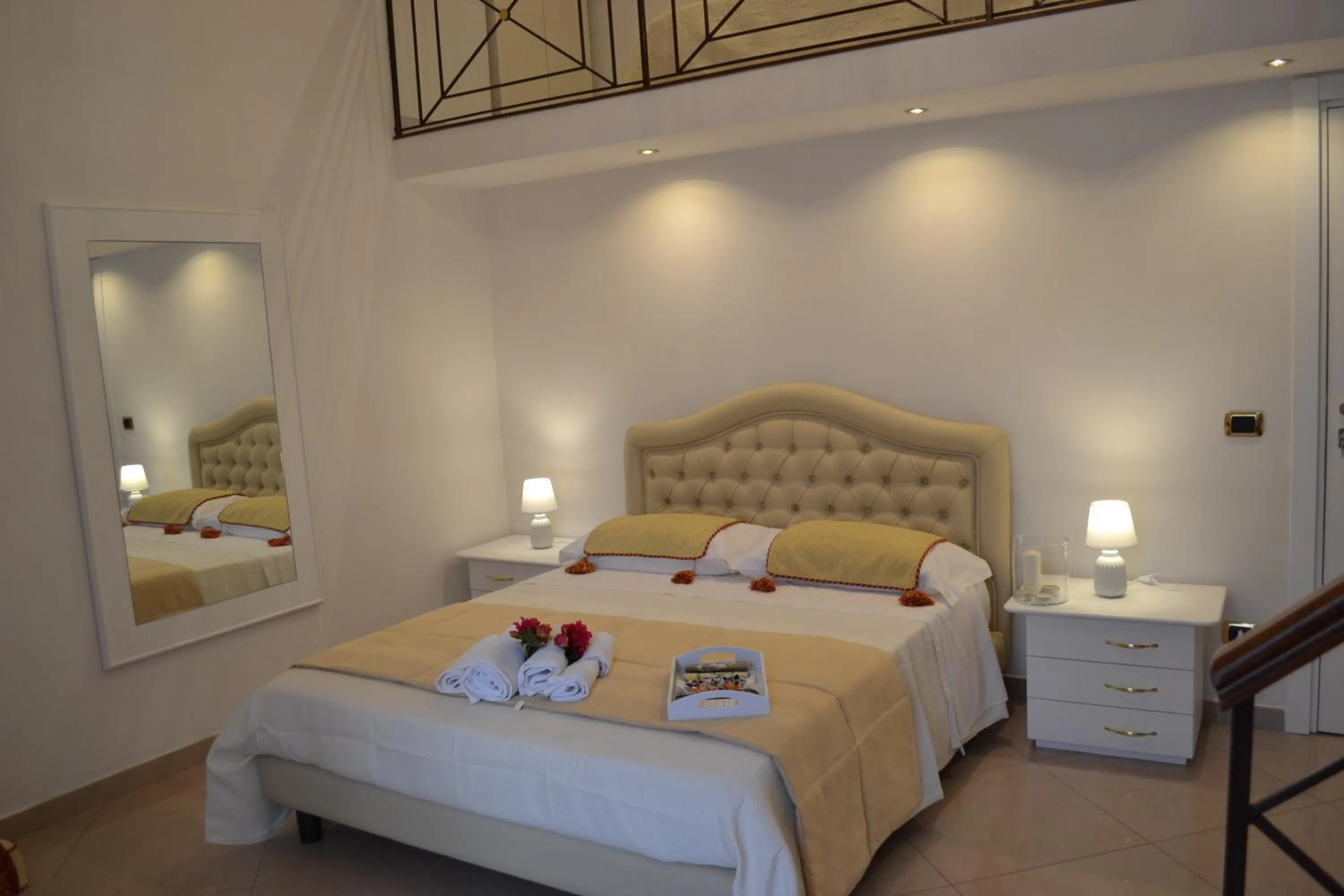 Bedroom, Bed in Dimora Real Maria