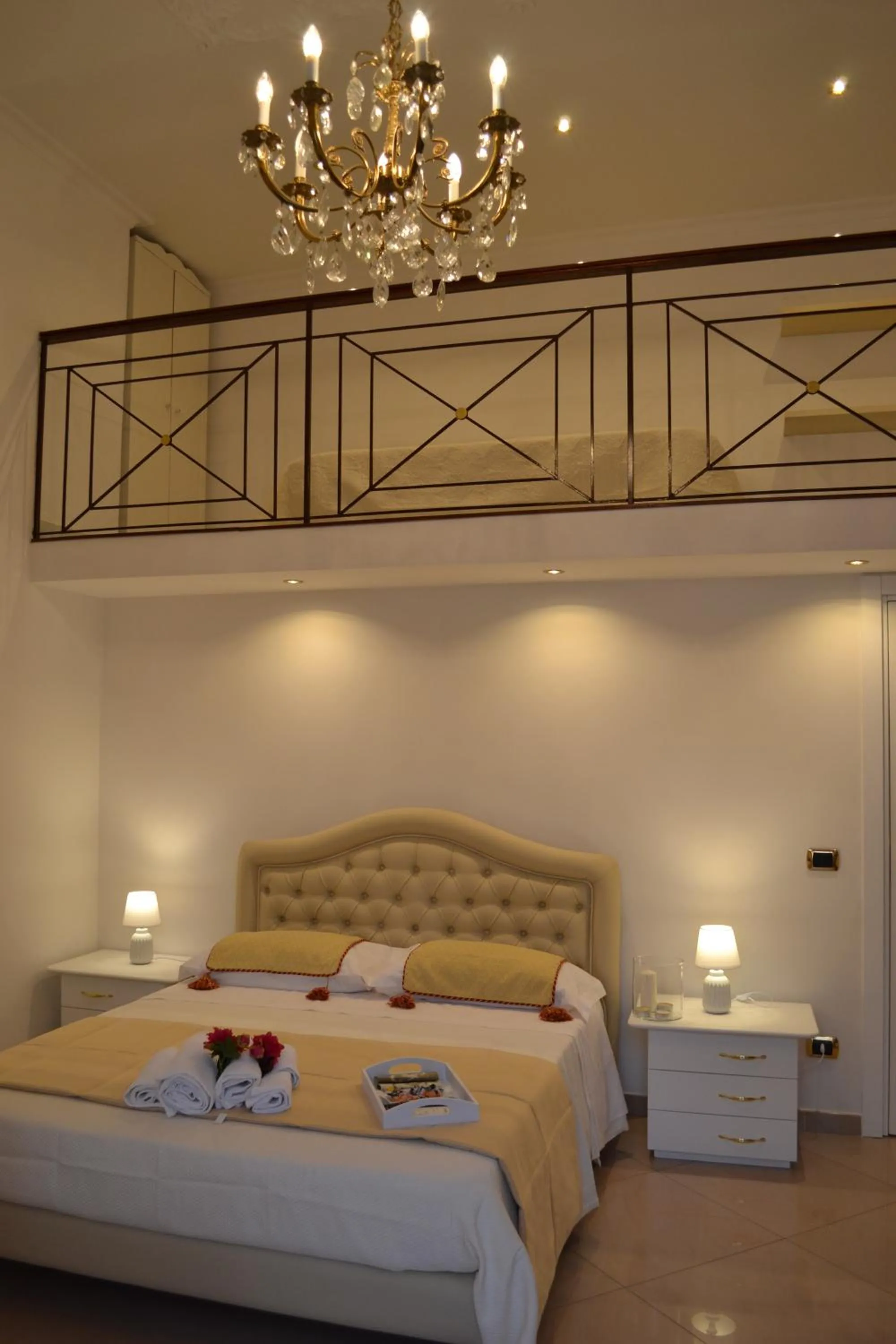 Bedroom, Bed in Dimora Real Maria