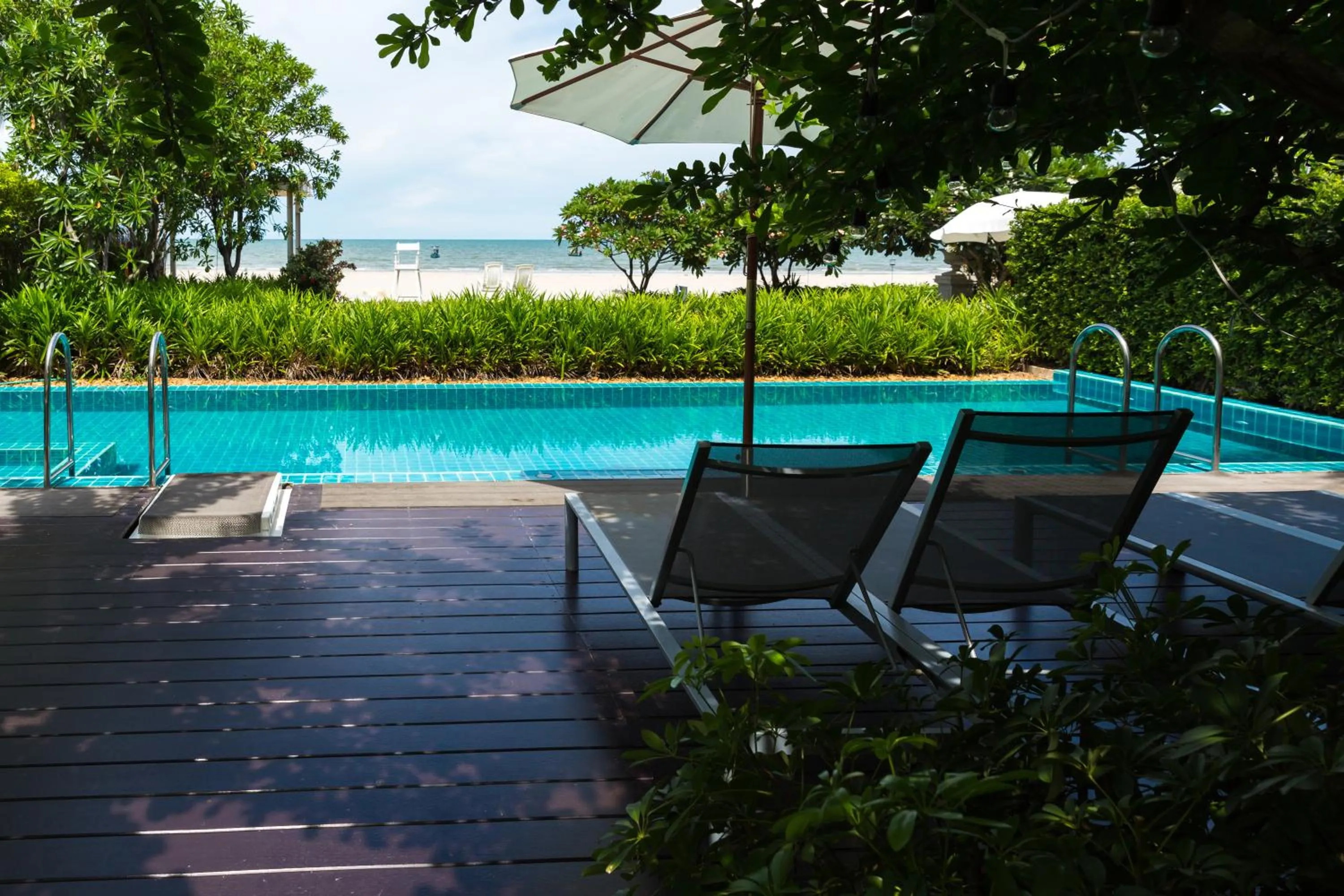 Pool view in Verano Beach Villa