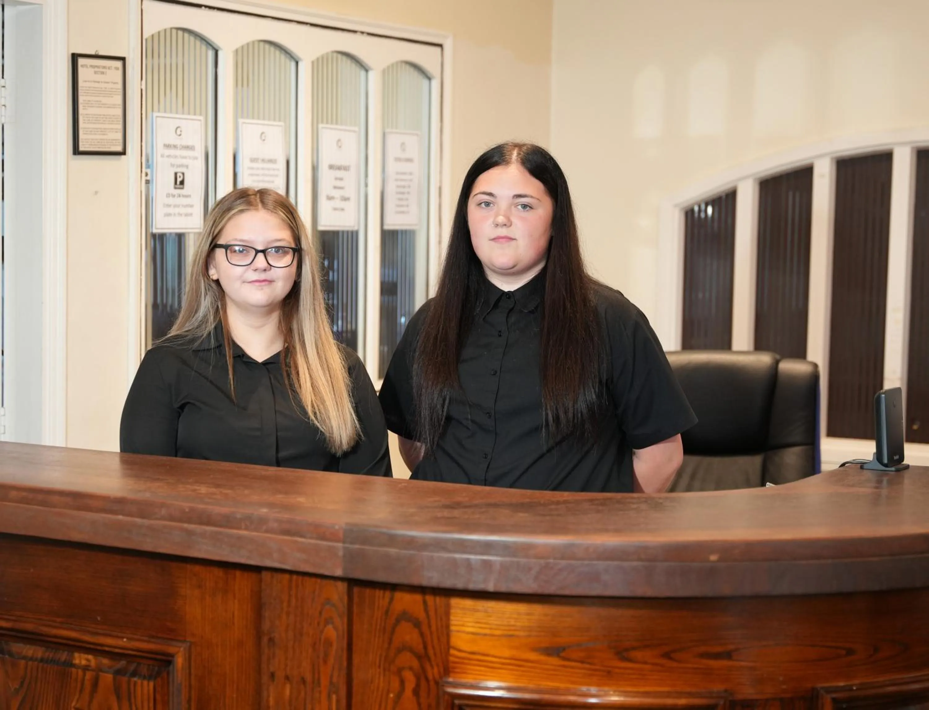 Lobby or reception in Consort Hotel