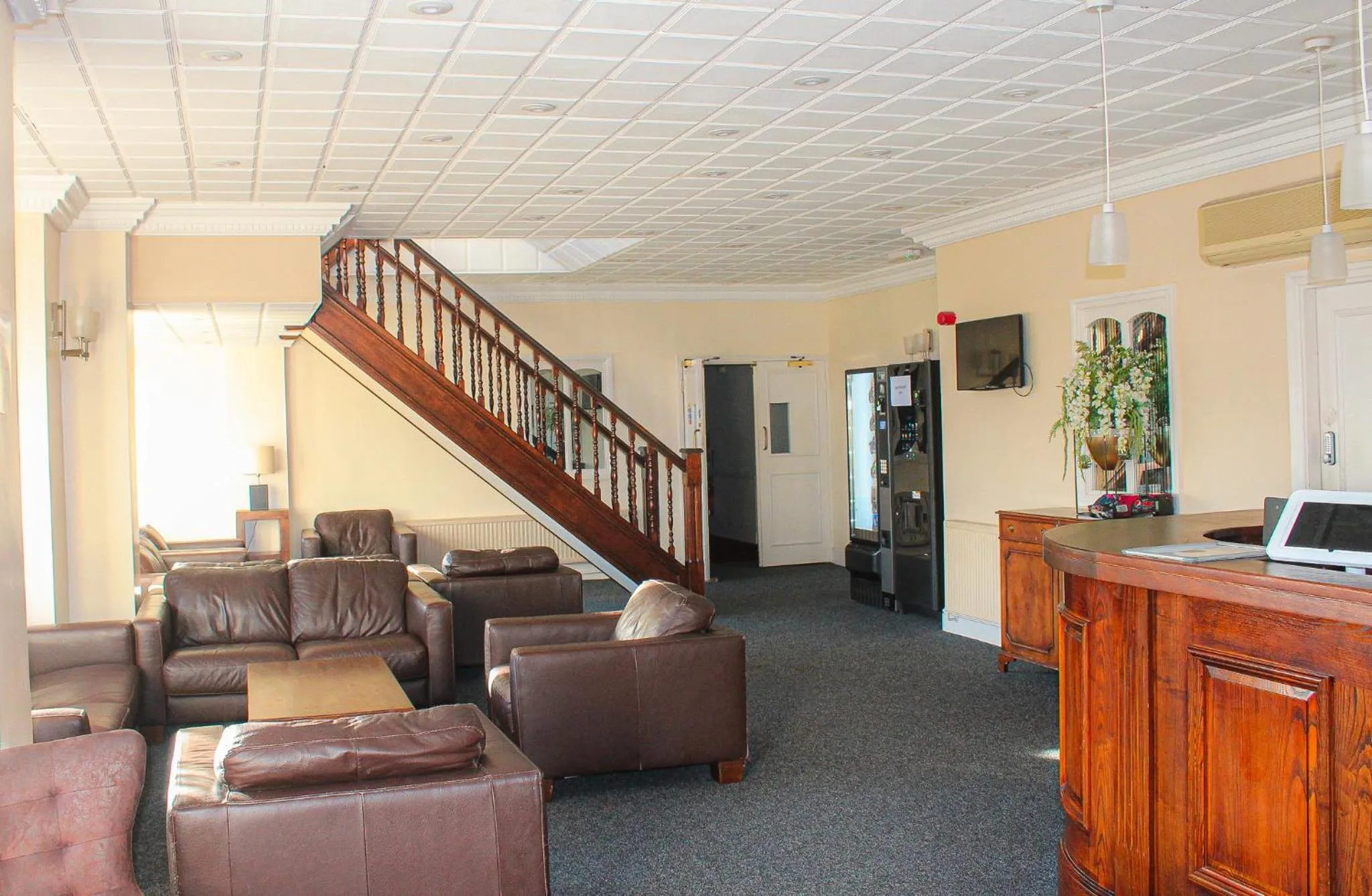 Lobby or reception in Consort Hotel