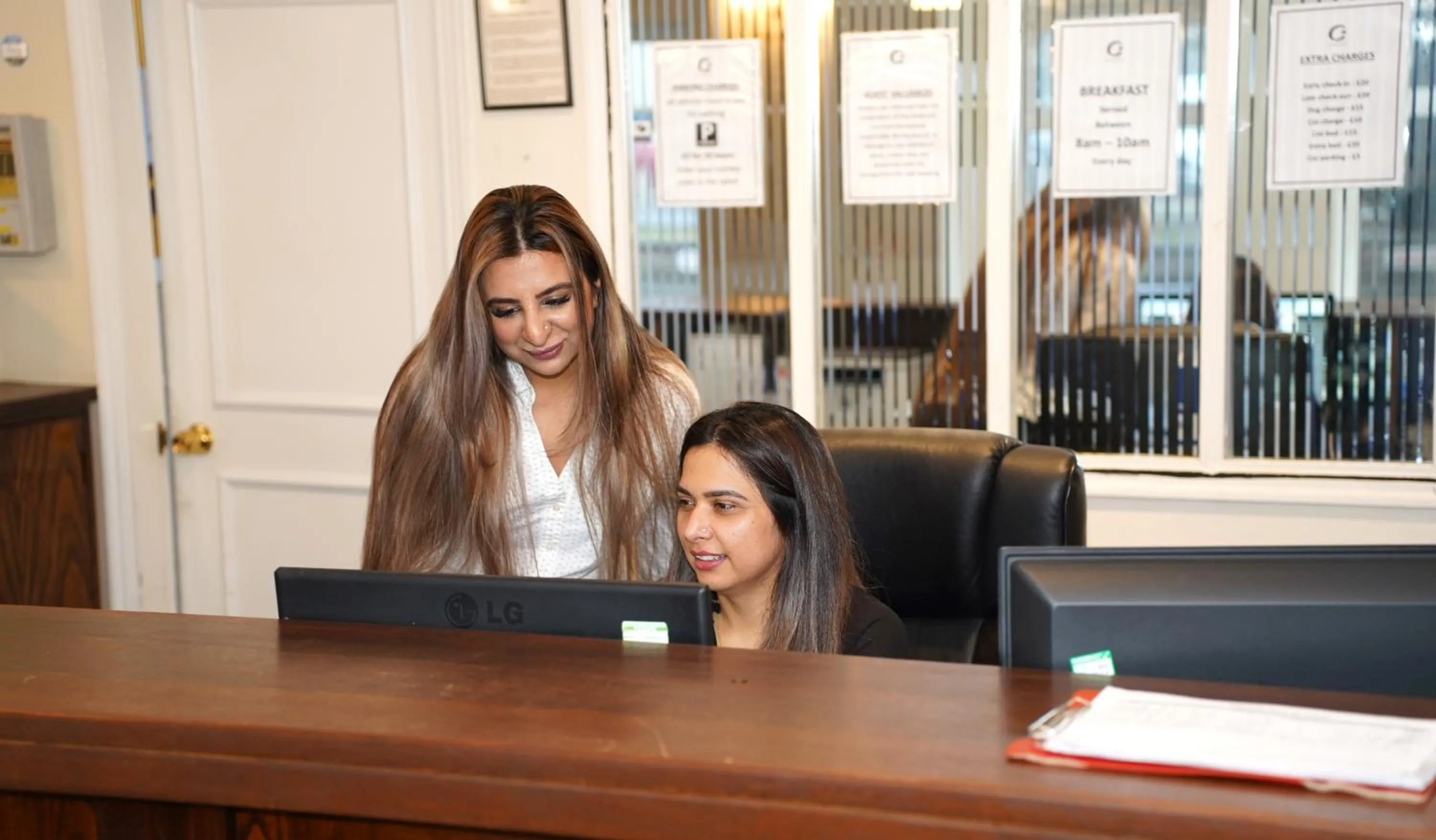 Lobby or reception in Consort Hotel