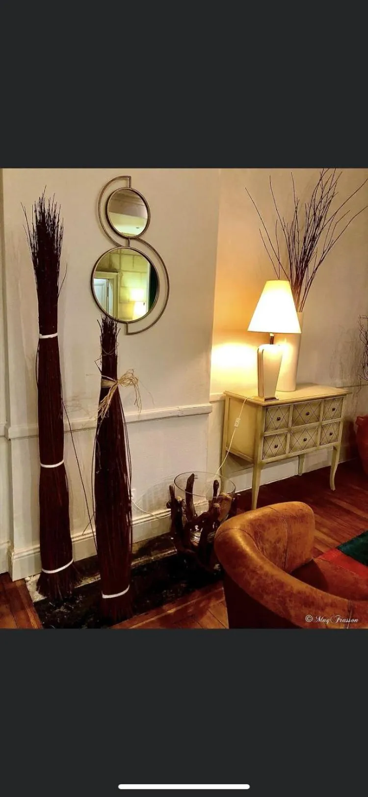 Decorative detail in Le Regisseur